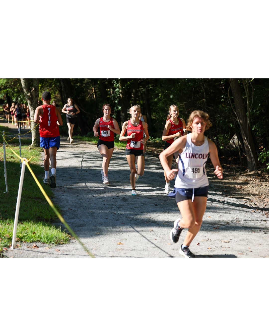 #594 Laurel Coleman, Narragansett High School, 5k Run - Girls (Roy), P34, 24:47.71 - #495 Gea Gilson, Lincoln High School, 5k Run - Girls (Roy), P42, 25:51.47; #594 Laurel Coleman, Narragansett High School, 5k Run - Girls (Roy), P34, 24:47.71 - 2026 Injury Fund Carnival XC - Deerfield Park - Greenville, Rhode Island - September 05, 2026 File: ./dir-2-5k_Run-Girls-Roy/260905-2026-injury-fund-xc-deerfield-park-190-398A5259.jpg #594 Laurel Coleman, Narragansett High School, 5k Run - Girls (Roy), P34, 24:47.71 - #495 Gea Gilson, Lincoln High School, 5k Run - Girls (…