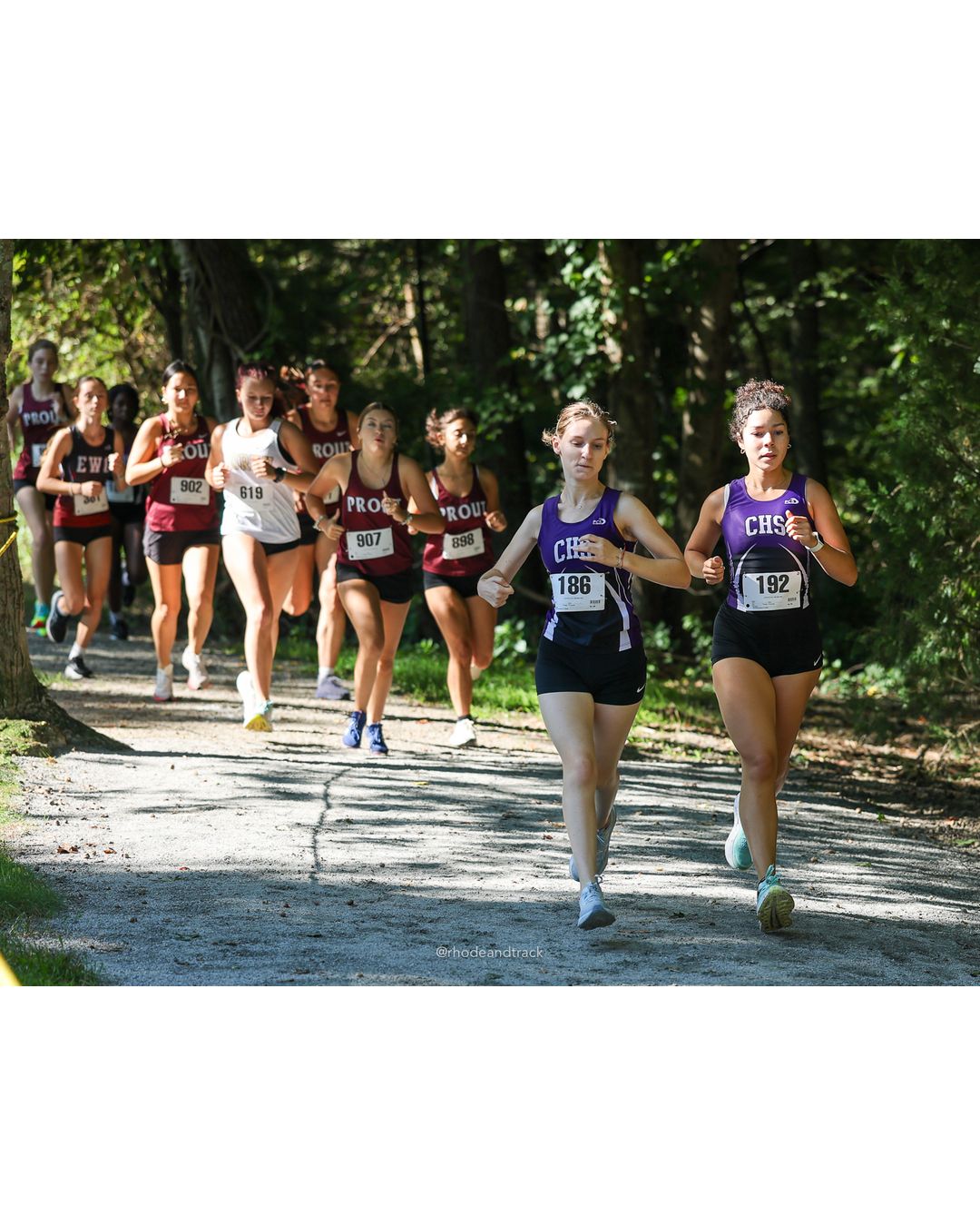 #186 Sabine Goldsmith, Classical High School, 5k Run - Girls (Roy), P55, 27:41.80; #192 Aurora Reyes Rodriquez, Classical High School, 5k Run - Girls (Roy), P64, 31:02.82 - 2026 Injury Fund Carnival XC - Deerfield Park - Greenville, Rhode Island - September 05, 2026 File: ./dir-2-5k_Run-Girls-Roy/260905-2026-injury-fund-xc-deerfield-park-192-398A5312.jpg #186 Sabine Goldsmith, Classical High School, 5k Run - Girls (Roy), P55, 27:41.80; #192 Aurora Reyes Rodriquez, Classical High School, 5k R…