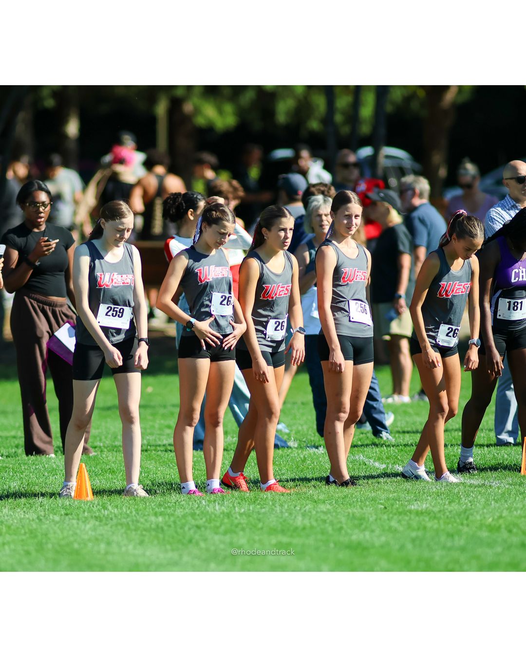 #259 Sophia Santucci, Cranston West HS, 5k Run - Girls (Roy), P68, 33:12.07; #181 Nusrat Afrifa, Classical High School, 5k Run - Girls (Roy), P63, 30:41.11 - #259 Sophia Santucci, Cranston West HS, 5k Run - Girls (Roy), P68, 33:12.07; #181 Nusrat Afrifa, Classical High School, 5k Run - Girls (Roy), P63, 30:41.11 - 2026 Injury Fund Carnival XC - Deerfield Park - Greenville, Rhode Island - September 05, 2026 File: ./dir-2-5k_Run-Girls-Roy/260905-2026-injury-fund-xc-deerfield-park-205-8P0A0082.jpg #259 Sophia Santucci, Cranston West HS, 5k Run - Girls (Roy), P68, 33:12.07; #181 Nusrat Afrifa, Classical High School, 5k Run - Girls (Roy…