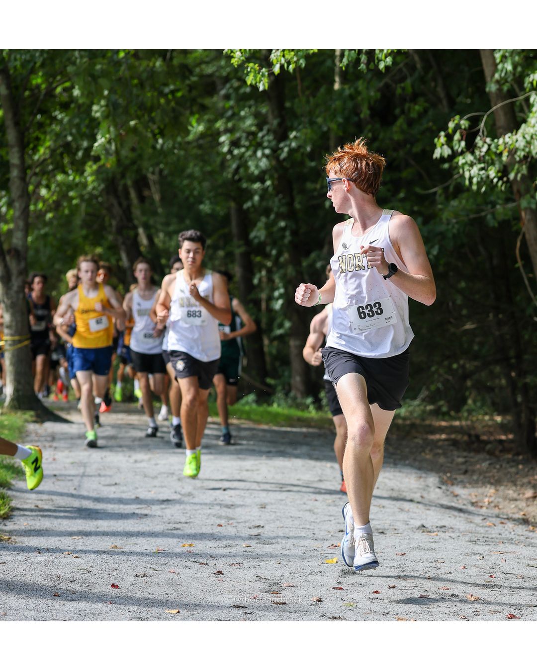 #633 William Bridges, North Kingstown High School, 5k Run - Boys (K Johnston), P18, 18:12.50; #683 Xander Viens, North Kingstown High School, 5k Run - Boys (K Johnston), P30, 19:05.16 - #633 William Bridges, North Kingstown High School, 5k Run - Boys (K Johnston), P18, 18:12.50; #683 Xander Viens, North Kingstown High School, 5k Run - Boys (K Johnston), P30, 19:05.16 - 2026 Injury Fund Carnival XC - Deerfield Park - Greenville, Rhode Island - September 05, 2026 File: ./dir-3-5k_Run-Boys-K_Johnston/260905-2026-injury-fund-xc-deerfield-park-290-398A6588.jpg #633 William Bridges, North Kingstown High School, 5k Run - Boys (K Johnston), P18, 18:12.50; #683 Xander Viens, North Kingstown High Schoo…