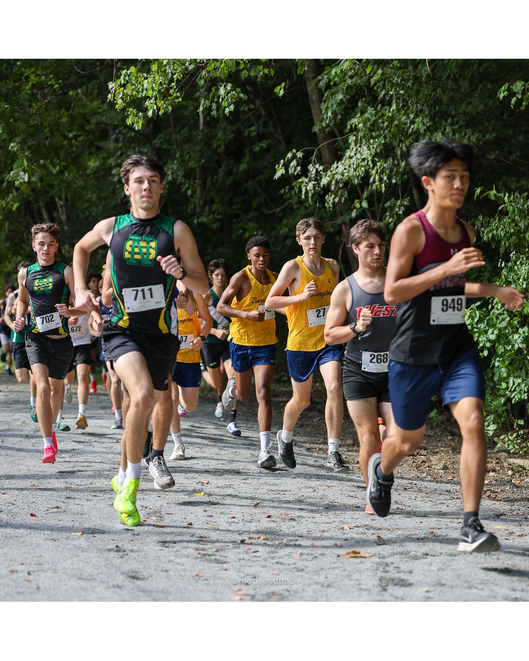 #711 Sean Mania, North Smithfield High School, 5k Run - Boys (K Johnston), P44, 19:39.82 - #949 Khanh Le, Woonsocket High School, 5k Run - Boys (K Johnston), P66, 20:44.04; #711 Sean Mania, North Smithfield High School, 5k Run - Boys (K Johnston), P44, 19:39.82 - 2026 Injury Fund Carnival XC - Deerfield Park - Greenville, Rhode Island - September 05, 2026 File: ./dir-3-5k_Run-Boys-K_Johnston/260905-2026-injury-fund-xc-deerfield-park-296-398A6664.jpg #711 Sean Mania, North Smithfield High School, 5k Run - Boys (K Johnston), P44, 19:39.82 - #949 Khanh Le, Woonsocket High School, 5k Run -…