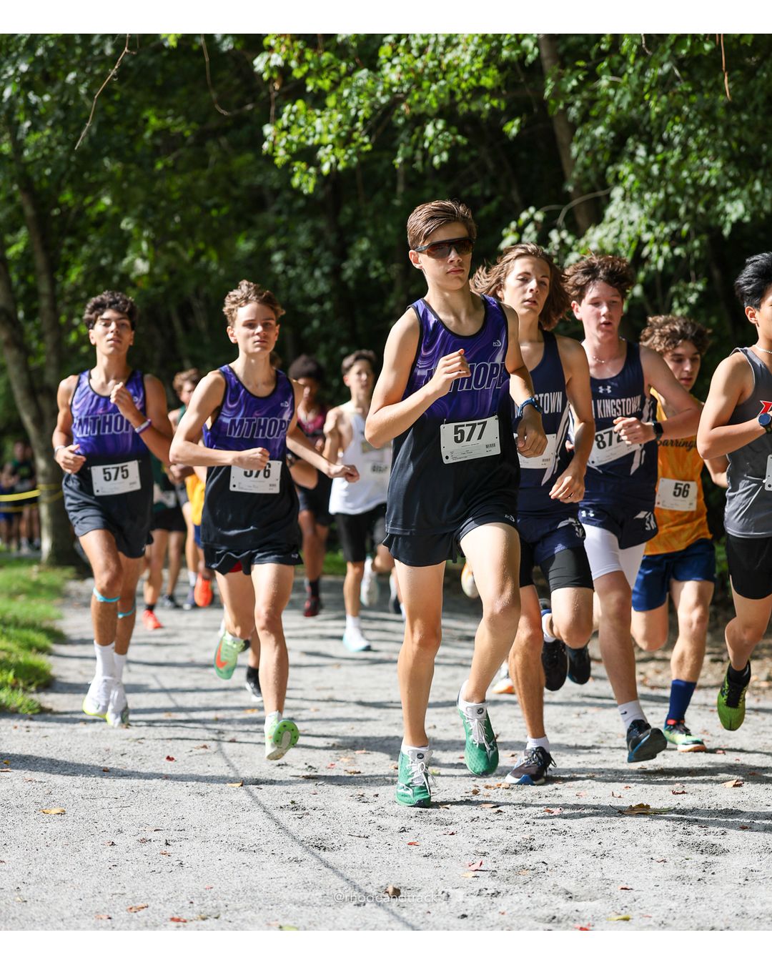 #577 Alexander Deal, Mount Hope High School, 5k Run - Boys (K Johnston), P31, 19:09.34; #575 Dylan Cirillo, Mount Hope High School, 5k Run - Boys (K Johnston), P59, 20:26.89 - 2026 Injury Fund Carnival XC - Deerfield Park - Greenville, Rhode Island - September 05, 2026 File: ./dir-3-5k_Run-Boys-K_Johnston/260905-2026-injury-fund-xc-deerfield-park-299-398A6708.jpg #577 Alexander Deal, Mount Hope High School, 5k Run - Boys (K Johnston), P31, 19:09.34; #575 Dylan Cirillo, Mount Hope High School, 5k Run…