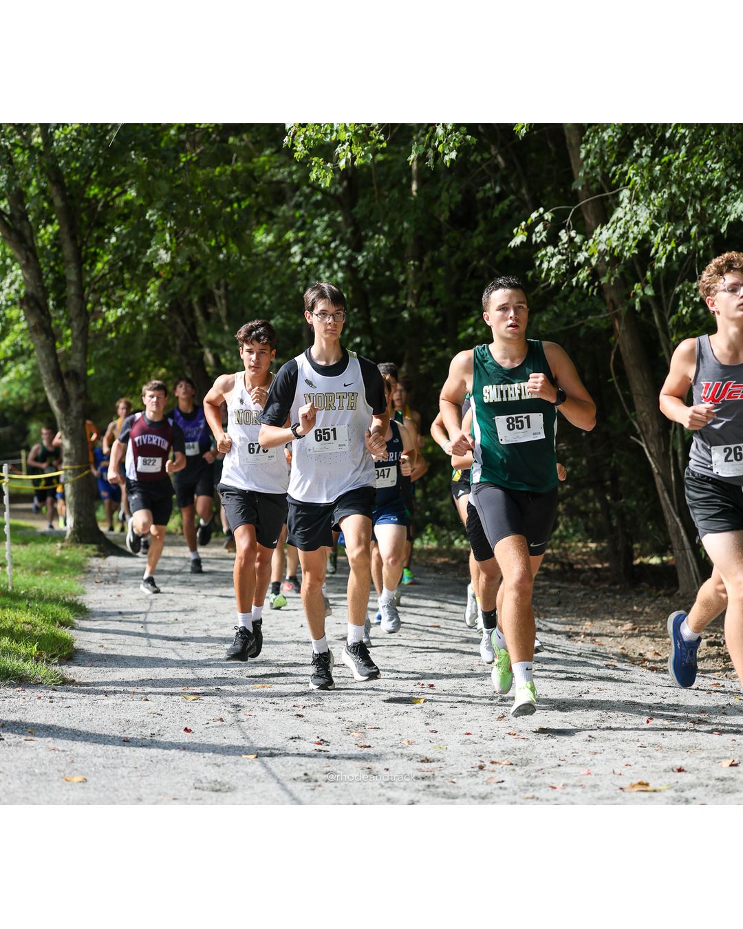 #851 Connor Farrell, Smithfield High School, 5k Run - Boys (K Johnston), P111, 24:20.12; #651 David Hardison, North Kingstown High School, 5k Run - Boys (K Johnston), P87, 21:57.33; #26 Arjun Bansal, Barrington High School, 5k Run - Boys (K Johnston), P108, 24:00.36 - #851 Connor Farrell, Smithfield High School, 5k Run - Boys (K Johnston), P111, 24:20.12; #651 David Hardison, North Kingstown High School, 5k Run - Boys (K Johnston), P87, 21:57.33; #26 Arjun Bansal, Barrington High School, 5k Run - Boys (K Johnston), P108, 24:00.36 - 2026 Injury Fund Carnival XC - Deerfield Park - Greenville, Rhode Island - September 05, 2026 File: ./dir-3-5k_Run-Boys-K_Johnston/260905-2026-injury-fund-xc-deerfield-park-301-398A6733.jpg #851 Connor Farrell, Smithfield High School, 5k Run - Boys (K Johnston), P111, 24:20.12; #651 David Hardison, North Kingstown High School,…