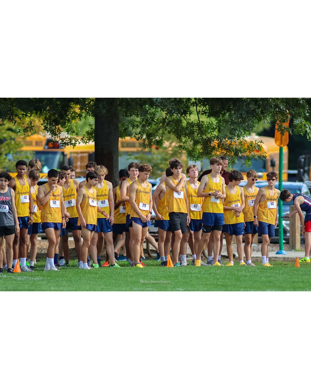 #273 Dylan Perez, Cranston West HS, 5k Run - Boys (K Johnston), P45, 19:42.98; #29 Patrick Coen, Barrington High School, 5k Run - Boys (K Johnston), P12, 17:37.71; #63 Gael Trujillo, Barrington High School, 5k Run - Boys (K Johnston), P92, 22:20.88 - 2026 Injury Fund Carnival XC - Deerfield Park - Greenville, Rhode Island - September 05, 2026 File: ./dir-3-5k_Run-Boys-K_Johnston/260905-2026-injury-fund-xc-deerfield-park-325-8P0A0183.jpg #273 Dylan Perez, Cranston West HS, 5k Run - Boys (K Johnston), P45, 19:42.98; #29 Patrick Coen, Barrington High School, 5k Run - Boys (K J…