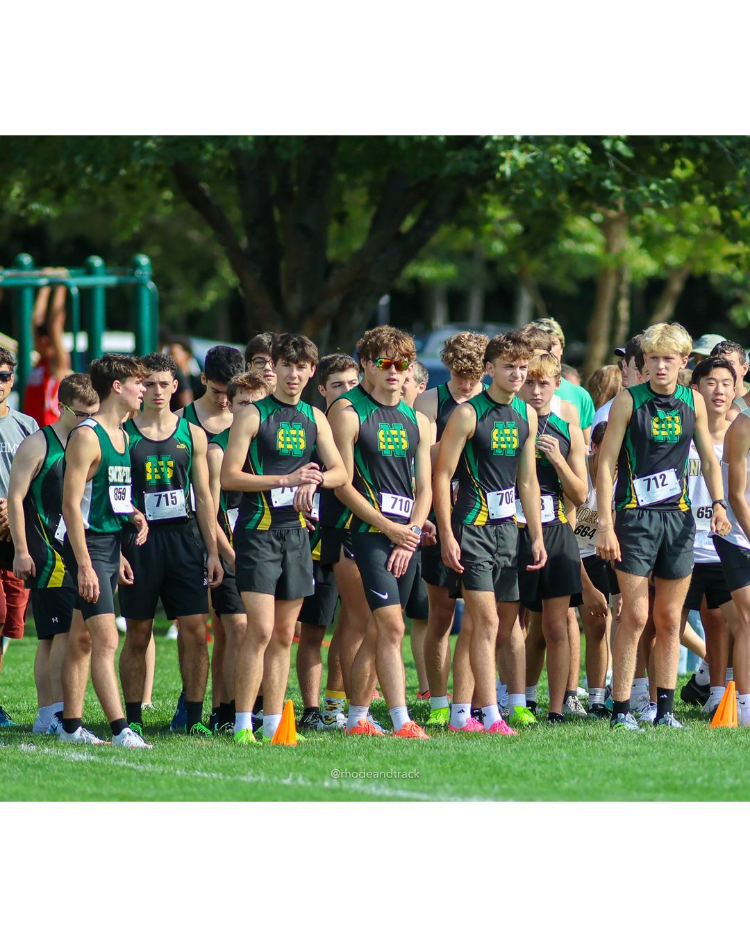 #712 Kellen Mcmahon, North Smithfield High School, 5k Run - Boys (K Johnston), P50, 20:02.86; #715 Logan Ricco, North Smithfield High School, 5k Run - Boys (K Johnston), P29, 19:03.77 - 2026 Injury Fund Carnival XC - Deerfield Park - Greenville, Rhode Island - September 05, 2026 File: ./dir-3-5k_Run-Boys-K_Johnston/260905-2026-injury-fund-xc-deerfield-park-327-8P0A0199.jpg #712 Kellen Mcmahon, North Smithfield High School, 5k Run - Boys (K Johnston), P50, 20:02.86; #715 Logan Ricco, North Smithfield High Schoo…