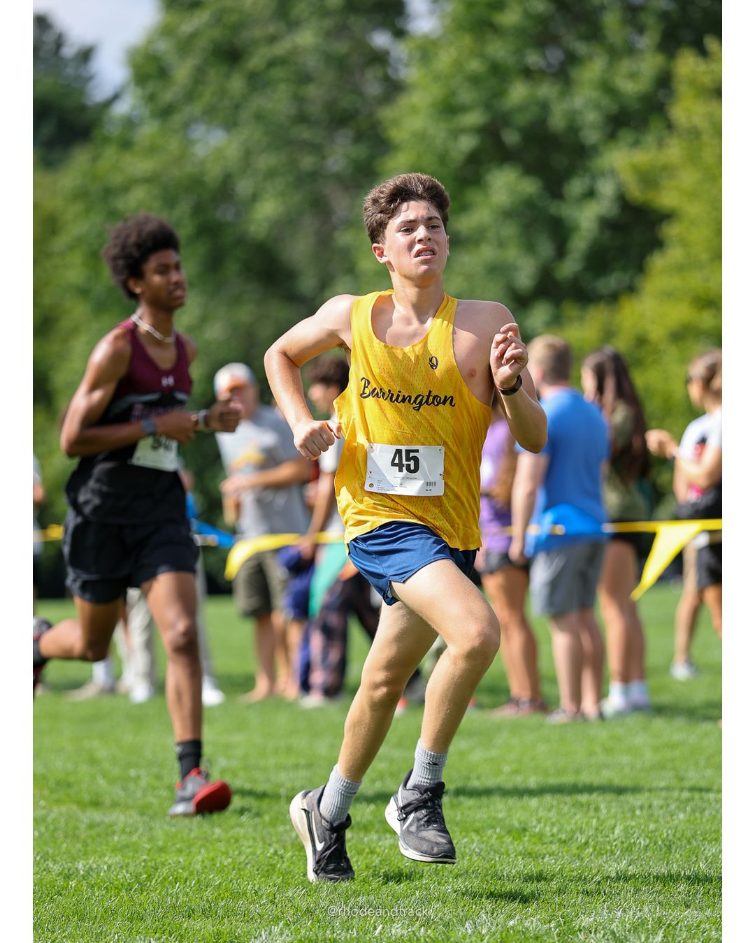 #45 Ben Lesser, Barrington High School, 5k Run - Boys (K Johnston), P47, 19:53.94 - #45 Ben Lesser, Barrington High School, 5k Run - Boys (K Johnston), P47, 19:53.94 - 2026 Injury Fund Carnival XC - Deerfield Park - Greenville, Rhode Island - September 05, 2026 File: ./dir-3-5k_Run-Boys-K_Johnston/260905-2026-injury-fund-xc-deerfield-park-437-398A8572.jpg #45 Ben Lesser, Barrington High School, 5k Run - Boys (K Johnston), P47, 19:53.94 - #45 Ben Lesser, Barrington High School, 5k Run - Boys (…