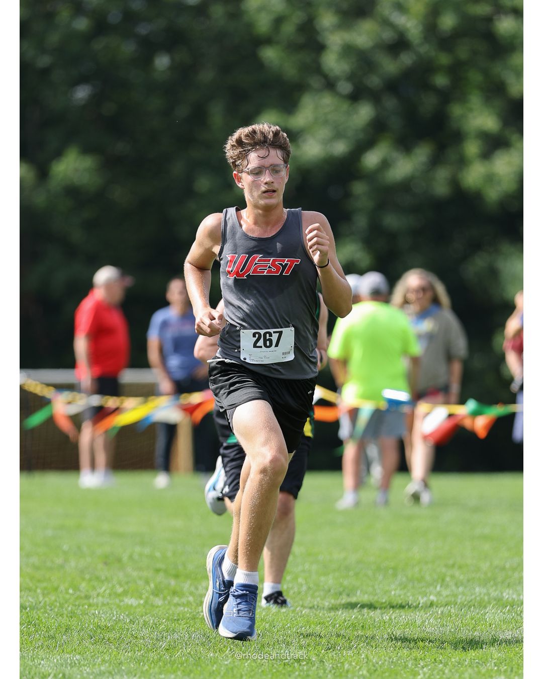 #267 Devon Derry, Cranston West HS, 5k Run - Boys (K Johnston), P101, 23:10.32 - #267 Devon Derry, Cranston West HS, 5k Run - Boys (K Johns…