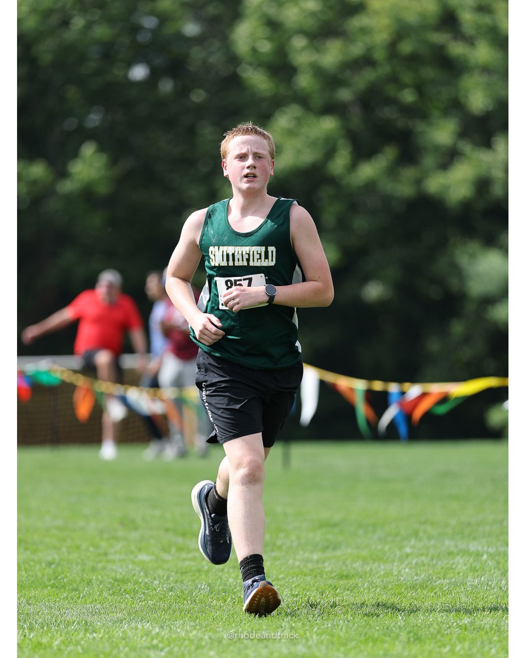 #857 Zachary Owen, Smithfield High School, 5k Run - Boys (K Johnston), P115, 24:32.42 - 2026 Injury Fund Carnival XC - Deerfield Park - Gre…