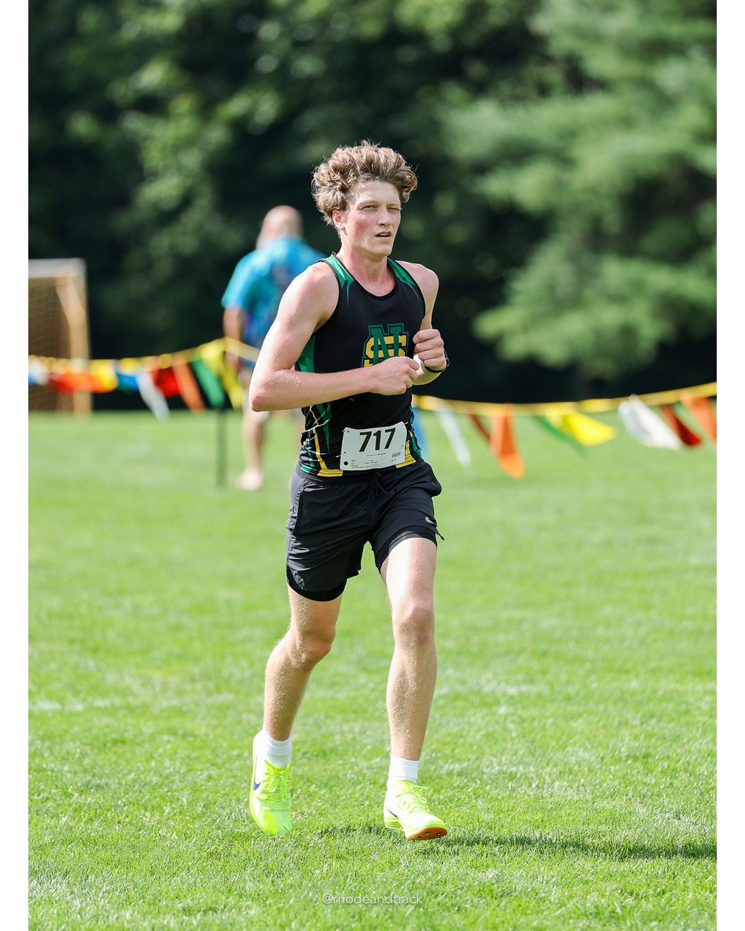 #717 Evan Thibeault, North Smithfield High School, 5k Run - Boys (K Johnston), P120, 26:29.62 - 2026 Injury Fund Carnival XC - Deerfield Pa…