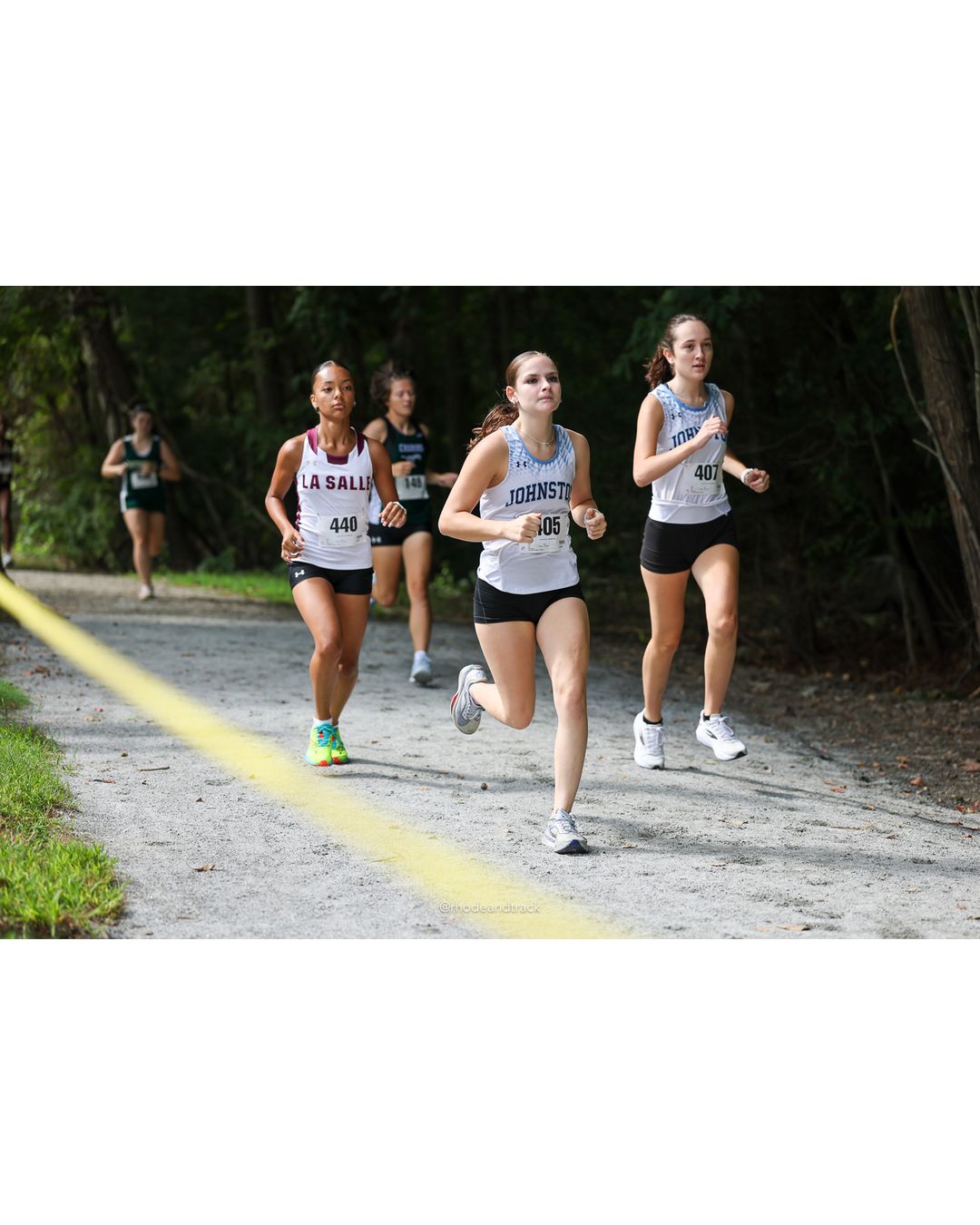 #440 Aliah Valenzuela, La Salle Academy, 5k Run - Girls (Hindley), P25, 24:56.88; #405 Isabella Boudreau, Johnston High School, 5k Run - Girls (Hindley), P37, 28:05.75 - #407 Amelia Healy, Johnston High School, 5k Run - Girls (Hindley), P35, 27:37.05 - 2026 Injury Fund Carnival XC - Deerfield Park - Greenville, Rhode Island - September 05, 2026 File: ./dir-4-5k_Run-Girls-Hindley/260905-2026-injury-fund-xc-deerfield-park-533-398A0029.jpg #440 Aliah Valenzuela, La Salle Academy, 5k Run - Girls (Hindley), P25, 24:56.88; #405 Isabella Boudreau, Johnston High School, 5k Run - Gi…