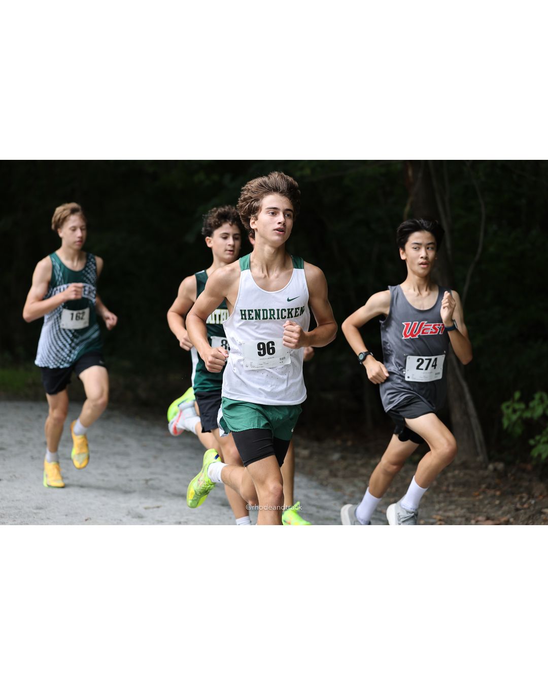 #96 Logan Silverio, Bishop Hendricken High School, 4k Run - Boys (Dwyer), P5, 15:37.89; #274 Zach Roberts, Cranston West HS, 4k Run - Boys (Dwyer), P11, 16:17.89 - #96 Logan Silverio, Bishop Hendricken High School, 4k Run - Boys (Dwyer), P5, 15:37.89; #274 Zach Roberts, Cranston West HS, 4k Run - Boys (Dwyer), P11, 16:17.89 - 2026 Injury Fund Carnival XC - Deerfield Park - Greenville, Rhode Island - September 05, 2026 File: ./dir-5-4k_Run-Boys-Dwyer/260905-2026-injury-fund-xc-deerfield-park-654-398A2027.jpg #96 Logan Silverio, Bishop Hendricken High School, 4k Run - Boys (Dwyer), P5, 15:37.89; #274 Zach Roberts, Cranston West HS, 4k Run - Boys…
