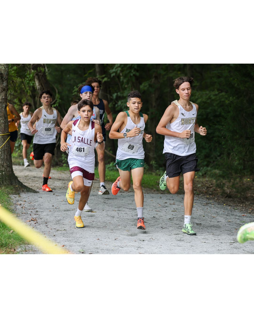 #461 Jeffrey Hamilton, La Salle Academy, 4k Run - Boys (Dwyer), P18, 16:46.78; #665 Mason Moreira, North Kingstown High School, 4k Run - Boys (Dwyer), P39, 17:46.51 - #461 Jeffrey Hamilton, La Salle Academy, 4k Run - Boys (Dwyer), P18, 16:46.78 - 2026 Injury Fund Carnival XC - Deerfield Park - Greenville, Rhode Island - September 05, 2026 File: ./dir-5-4k_Run-Boys-Dwyer/260905-2026-injury-fund-xc-deerfield-park-658-398A2061.jpg #461 Jeffrey Hamilton, La Salle Academy, 4k Run - Boys (Dwyer), P18, 16:46.78; #665 Mason Moreira, North Kingstown High School, 4k Run - Bo…