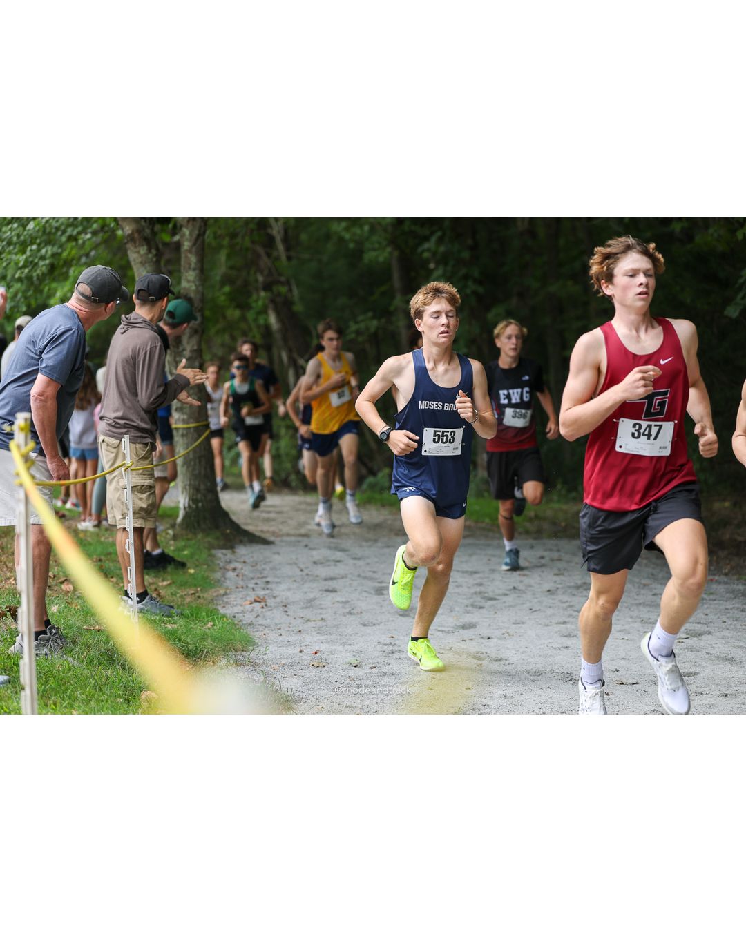 #347 William Driscoll, East Greenwich High School, 4k Run - Boys (Dwyer), P8, 16:04.17 - #347 William Driscoll, East Greenwich High School, 4k Run - Boys (Dwyer), P8, 16:04.17; #553 Ben Fallon, Moses Brown School, 4k Run - Boys (Dwyer), P20, 16:50.16 - 2026 Injury Fund Carnival XC - Deerfield Park - Greenville, Rhode Island - September 05, 2026 File: ./dir-5-4k_Run-Boys-Dwyer/260905-2026-injury-fund-xc-deerfield-park-660-398A2106.jpg #347 William Driscoll, East Greenwich High School, 4k Run - Boys (Dwyer), P8, 16:04.17 - #347 William Driscoll, East Greenwich High School,…