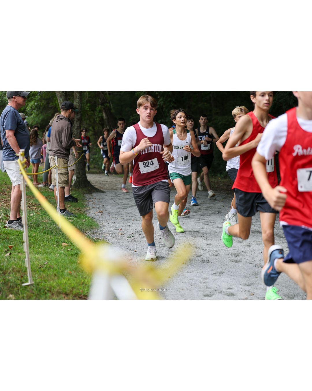 #924 Olivia Tucker, La Salle Academy, 4k Run - Boys (Dwyer), P92, 20:28.21; #100 Liam Turgeon, Bishop Hendricken High School, 4k Run - Boys (Dwyer), P48, 18:16.43 - 2026 Injury Fund Carnival XC - Deerfield Park - Greenville, Rhode Island - September 05, 2026 File: ./dir-5-4k_Run-Boys-Dwyer/260905-2026-injury-fund-xc-deerfield-park-674-398A2293.jpg #924 Olivia Tucker, La Salle Academy, 4k Run - Boys (Dwyer), P92, 20:28.21; #100 Liam Turgeon, Bishop Hendricken High School, 4k Run - Boys…