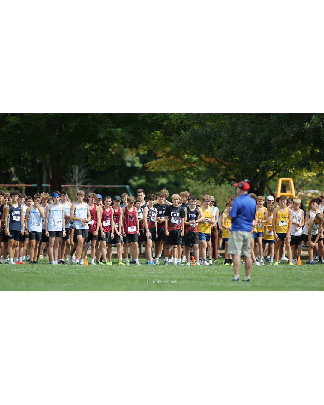 #349 Paul Lehmann, East Greenwich High School, 4k Run - Boys (Dwyer), P13, 16:38.83; #350 Tyler Levy, East Greenwich High School, 4k Run - Boys (Dwyer), P1, 15:01.39 - 2026 Injury Fund Carnival XC - Deerfield Park - Greenville, Rhode Island - September 05, 2026 File: ./dir-5-4k_Run-Boys-Dwyer/260905-2026-injury-fund-xc-deerfield-park-703-8P0A0467.jpg #349 Paul Lehmann, East Greenwich High School, 4k Run - Boys (Dwyer), P13, 16:38.83; #350 Tyler Levy, East Greenwich High School, 4k Run -…