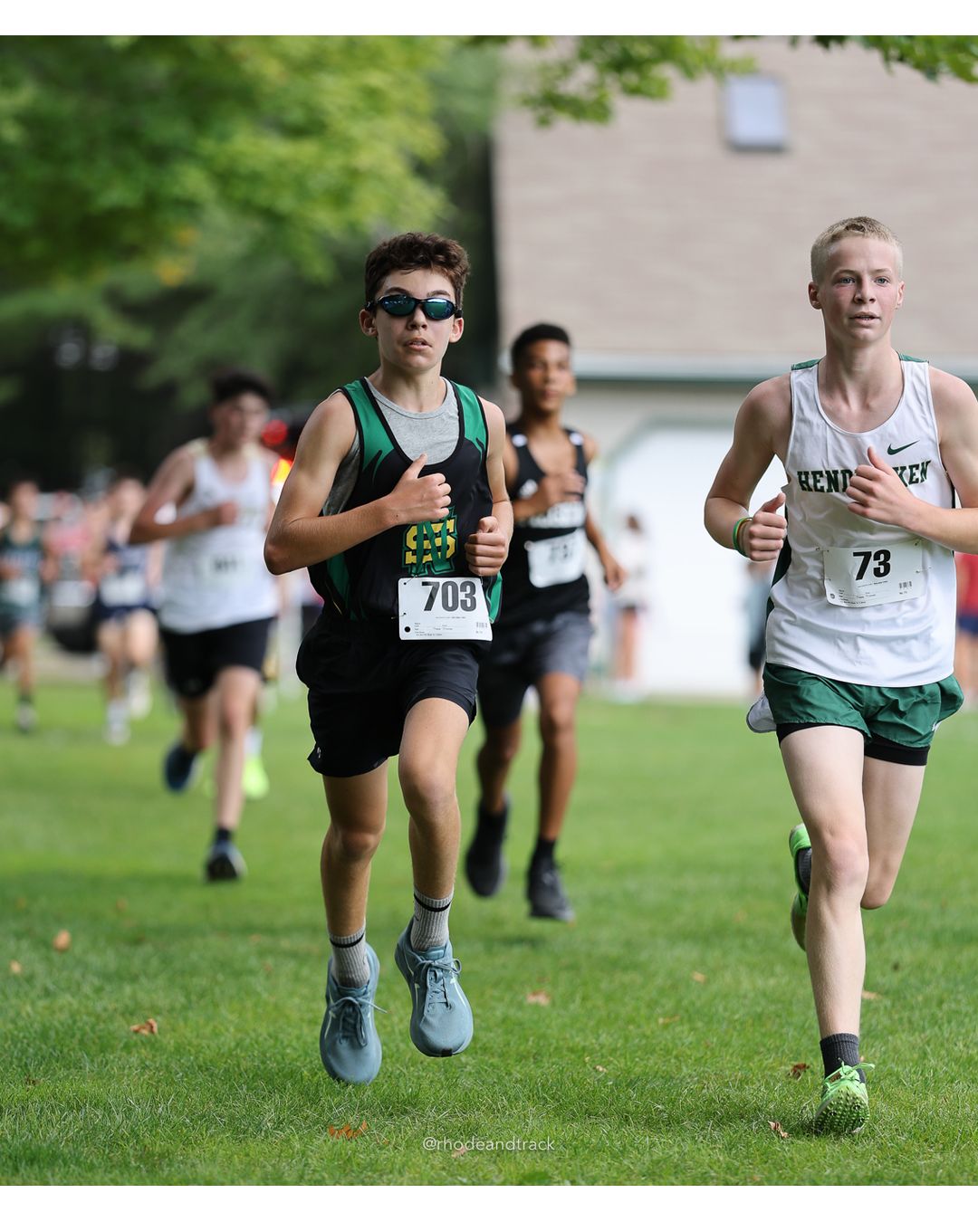 #703 Cole Carpentier, North Smithfield High School, 4k Run - Boys (Dwyer), P63, 18:38.85 - #703 Cole Carpentier, North Smithfield High School, 4k Run - Boys (Dwyer), P63, 18:38.85; #73 Saint Butler, Bishop Hendricken High School, 4k Run - Boys (Dwyer), P54, 18:24.37 - 2026 Injury Fund Carnival XC - Deerfield Park - Greenville, Rhode Island - September 05, 2026 File: ./dir-5-4k_Run-Boys-Dwyer/260905-2026-injury-fund-xc-deerfield-park-743-398A2946.jpg #703 Cole Carpentier, North Smithfield High School, 4k Run - Boys (Dwyer), P63, 18:38.85 - #703 Cole Carpentier, North Smithfield High Scho…