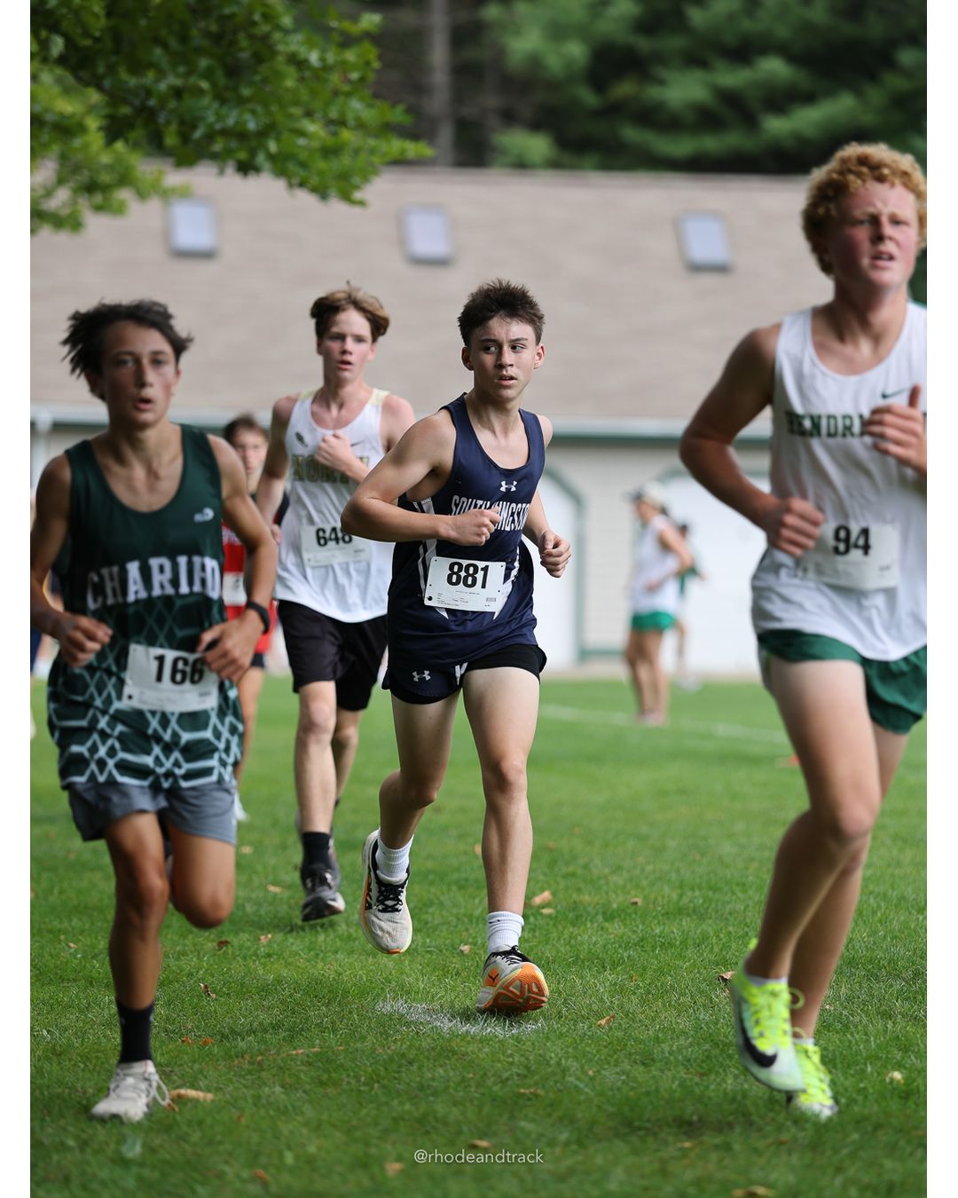 #881 Adrian Perez, La Salle Academy, 4k Run - Boys (Dwyer), P60, 18:34.50 - #166 Lucas Lindsay, Chariho High School, 4k Run - Boys (Dwyer), P40, 17:47.58; #881 Adrian Perez, La Salle Academy, 4k Run - Boys (Dwyer), P60, 18:34.50 - 2026 Injury Fund Carnival XC - Deerfield Park - Greenville, Rhode Island - September 05, 2026 File: ./dir-5-4k_Run-Boys-Dwyer/260905-2026-injury-fund-xc-deerfield-park-748-398A3000.jpg #881 Adrian Perez, La Salle Academy, 4k Run - Boys (Dwyer), P60, 18:34.50 - #166 Lucas Lindsay, Chariho High School, 4k Run - Boys (Dwyer),…