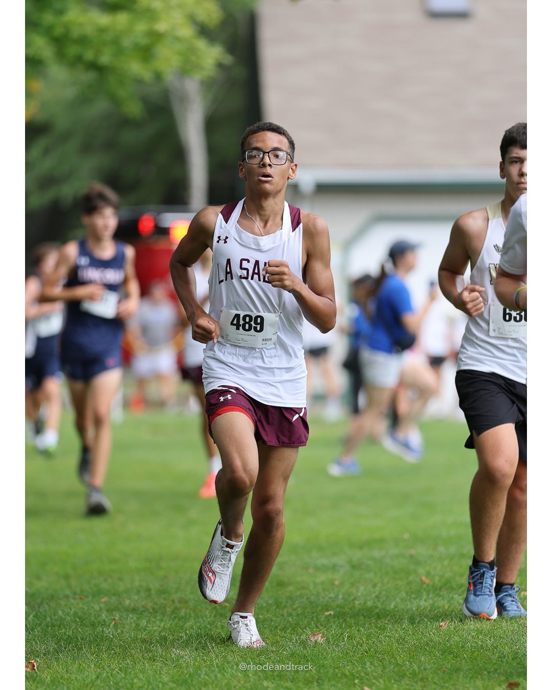 #489 William Winfield, La Salle Academy, 4k Run - Boys (Dwyer), P76, 19:16.71 - #489 William Winfield, La Salle Academy, 4k Run - Boys (Dwyer), P76, 19:16.71 - 2026 Injury Fund Carnival XC - Deerfield Park - Greenville, Rhode Island - September 05, 2026 File: ./dir-5-4k_Run-Boys-Dwyer/260905-2026-injury-fund-xc-deerfield-park-763-398A3229.jpg #489 William Winfield, La Salle Academy, 4k Run - Boys (Dwyer), P76, 19:16.71 - #489 William Winfield, La Salle Academy, 4k Run - Boys (Dwy…