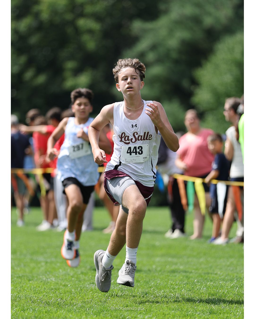 #443 Andrew Alba, La Salle Academy, 4k Run - Boys (Dwyer), P100, 21:07.87 - 2026 Injury Fund Carnival XC - Deerfield Park - Greenville, Rhode Island - September 05, 2026 File: ./dir-5-4k_Run-Boys-Dwyer/260905-2026-injury-fund-xc-deerfield-park-894-398A5059.jpg #443 Andrew Alba, La Salle Academy, 4k Run - Boys (Dwyer), P100, 21:07.87 - 2026 Injury Fund Carnival XC - Deerfield Park - Greenville, Rho…