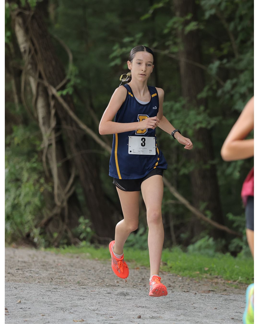 #3 Sarah Clegg, Barrington High School, 4k Run - Girls (Leddy), P4, 16:14.79 - #3 Sarah Clegg, Barrington High School, 4k Run - Girls (Leddy), P4, 16:14.79 - 2026 Injury Fund Carnival XC - Deerfield Park - Greenville, Rhode Island - September 05, 2026 File: ./dir-6-4k_Run-Girls-Leddy/260905-2026-injury-fund-xc-deerfield-park-935-398A5576.jpg #3 Sarah Clegg, Barrington High School, 4k Run - Girls (Leddy), P4, 16:14.79 - #3 Sarah Clegg, Barrington High School, 4k Run - Girls (Ledd…