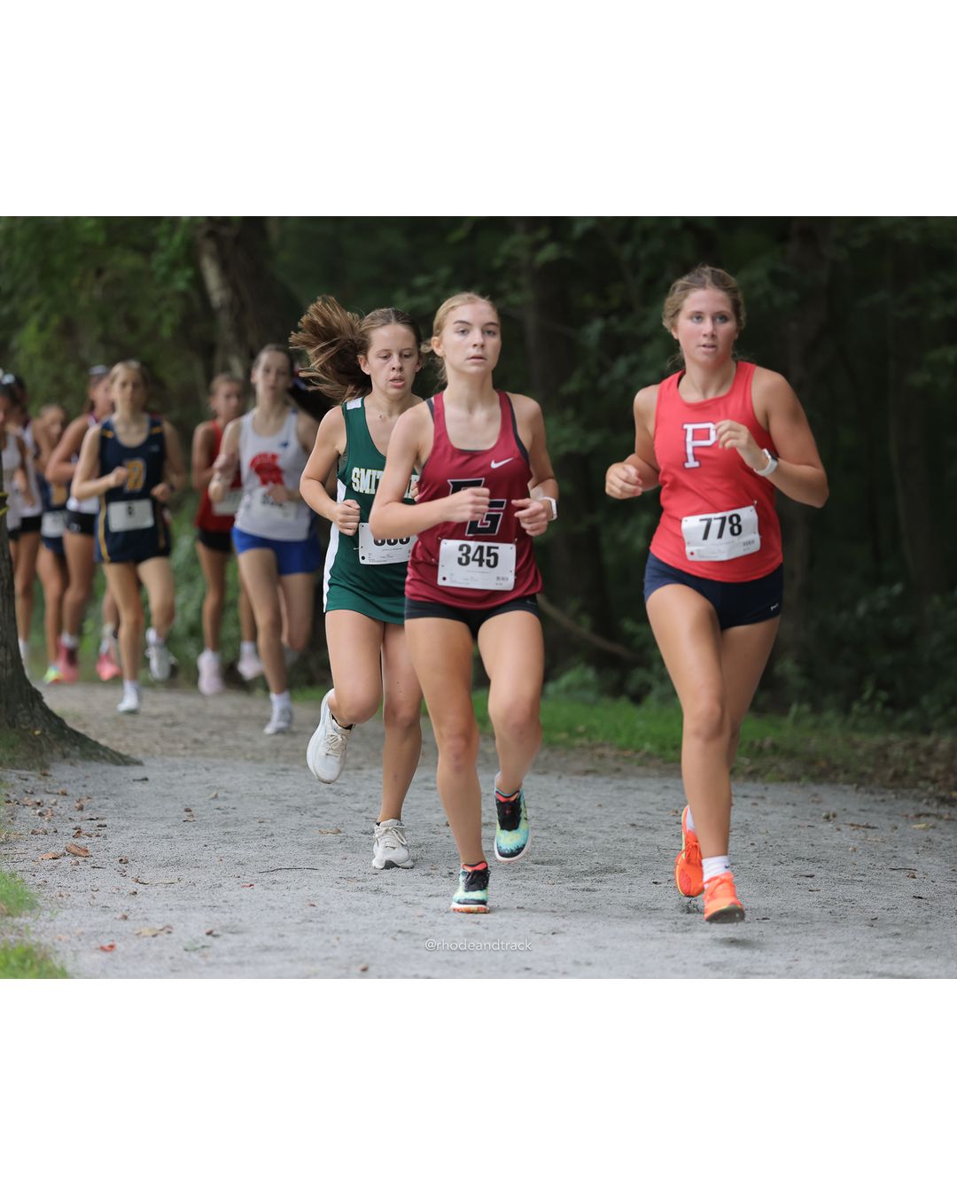 #778 Angelica Christensen, Portsmouth High School, 4k Run - Girls (Leddy), P18, 18:27.66; #345 Emme Toce, East Greenwich High School, 4k Run - Girls (Leddy), P12, 18:00.41 - #345 Emme Toce, East Greenwich High School, 4k Run - Girls (Leddy), P12, 18:00.41 - 2026 Injury Fund Carnival XC - Deerfield Park - Greenville, Rhode Island - September 05, 2026 File: ./dir-6-4k_Run-Girls-Leddy/260905-2026-injury-fund-xc-deerfield-park-938-398A5623.jpg #778 Angelica Christensen, Portsmouth High School, 4k Run - Girls (Leddy), P18, 18:27.66; #345 Emme Toce, East Greenwich High School, 4k Ru…