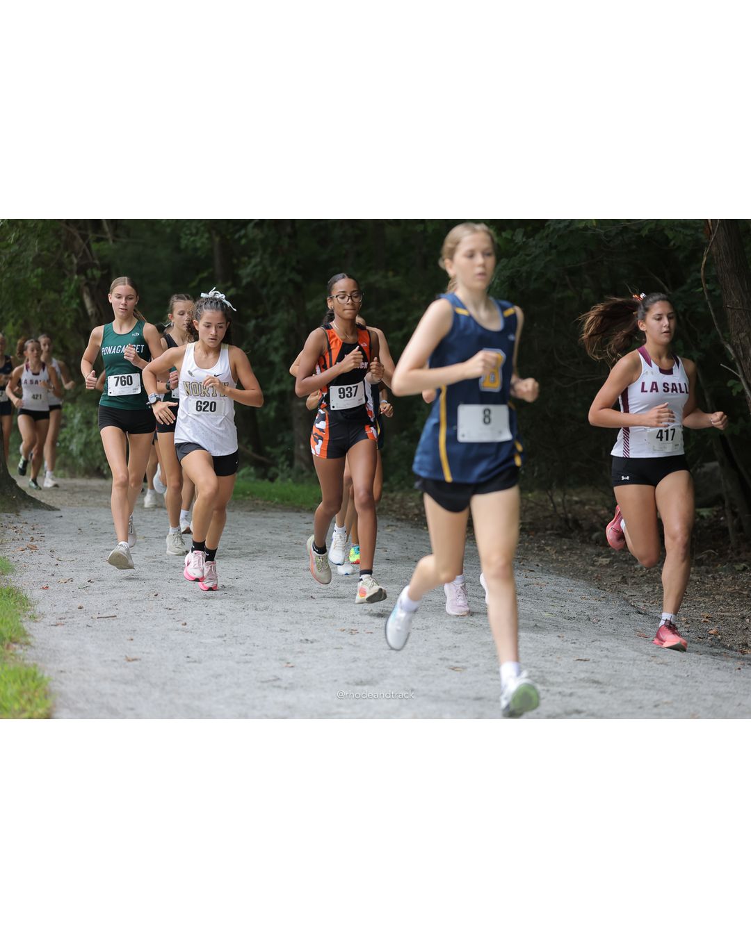 #937 Camryn Bromage, La Salle Academy, 4k Run - Girls (Leddy), P51, 22:26.87; #620 Josephine Panoutsakopoulos, North Kingstown High School, 4k Run - Girls (Leddy), P40, 21:00.87; #417 Juliana Ardito, La Salle Academy, 4k Run - Girls (Leddy), P11, 17:58.05 - #620 Josephine Panoutsakopoulos, North Kingstown High School, 4k Run - Girls (Leddy), P40, 21:00.87; #417 Juliana Ardito, La Salle Academy, 4k Run - Girls (Leddy), P11, 17:58.05 - 2026 Injury Fund Carnival XC - Deerfield Park - Greenville, Rhode Island - September 05, 2026 File: ./dir-6-4k_Run-Girls-Leddy/260905-2026-injury-fund-xc-deerfield-park-941-398A5661.jpg #937 Camryn Bromage, La Salle Academy, 4k Run - Girls (Leddy), P51, 22:26.87; #620 Josephine Panoutsakopoulos, North Kingstown High School,…