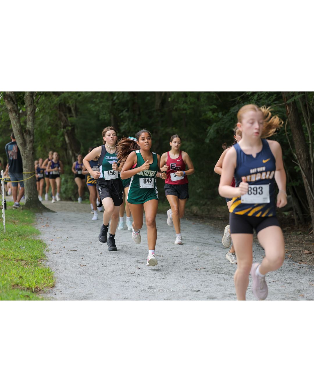 #155 Skye McCabe, Chariho High School, 4k Run - Girls (Leddy), P29, 20:00.33 - #842 Tiffany Howard, Smithfield High School, 4k Run - Girls (Leddy), P39, 20:54.55 - 2026 Injury Fund Carnival XC - Deerfield Park - Greenville, Rhode Island - September 05, 2026 File: ./dir-6-4k_Run-Girls-Leddy/260905-2026-injury-fund-xc-deerfield-park-946-398A5737.jpg #155 Skye McCabe, Chariho High School, 4k Run - Girls (Leddy), P29, 20:00.33 - #842 Tiffany Howard, Smithfield High School, 4k Run - Girls…