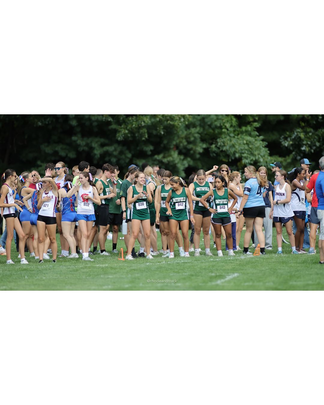 #842 Tiffany Howard, Smithfield High School, 4k Run - Girls (Leddy), P39, 20:54.55; #838 Grace Borden, Smithfield High School, 4k Run - Girls (Leddy), P23, 19:05.24; #843 Kayle Isabel, Smithfield High School, 4k Run - Girls (Leddy), P41, 21:05.92 - #838 Grace Borden, Smithfield High School, 4k Run - Girls (Leddy), P23, 19:05.24; #843 Kayle Isabel, Smithfield High School, 4k Run - Girls (Leddy), P41, 21:05.92; #842 Tiffany Howard, Smithfield High School, 4k Run - Girls (Leddy), P39, 20:54.55 - 2026 Injury Fund Carnival XC - Deerfield Park - Greenville, Rhode Island - September 05, 2026 File: ./dir-6-4k_Run-Girls-Leddy/260905-2026-injury-fund-xc-deerfield-park-968-8P0A0626.jpg #842 Tiffany Howard, Smithfield High School, 4k Run - Girls (Leddy), P39, 20:54.55; #838 Grace Borden, Smithfield High School, 4k Run - Gir…