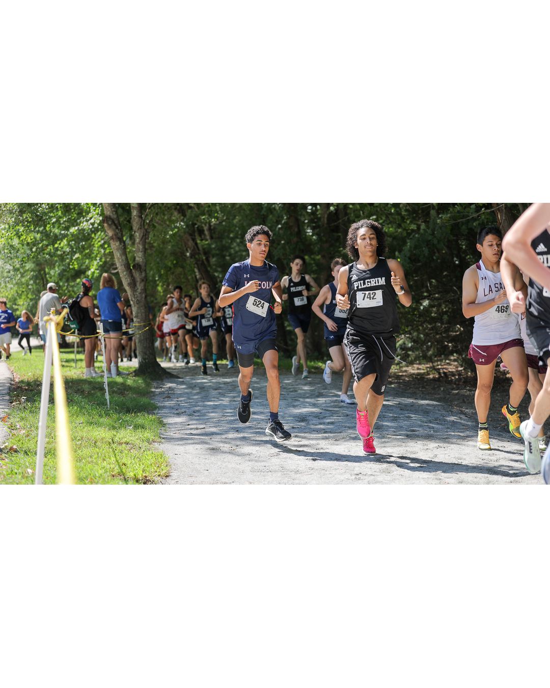 #742 Andres Maldonado, Pilgrim High School, 5k Run - Boys (Myers), P85, 22:32.29; #469 Nate Nevola, La Salle Academy, 5k Run - Boys (Myers), P77, 22:09.76 - #742 Andres Maldonado, Pilgrim High School, 5k Run - Boys (Myers), P85, 22:32.29; #469 Nate Nevola, La Salle Academy, 5k Run - Boys (Myers), P77, 22:09.76 - 2026 Injury Fund Carnival XC - Deerfield Park - Greenville, Rhode Island - September 05, 2026 File: ./dir-7-5k_Run-Boys-Myers/260905-2026-injury-fund-xc-deerfield-park-1083-398A7483.jpg #742 Andres Maldonado, Pilgrim High School, 5k Run - Boys (Myers), P85, 22:32.29; #469 Nate Nevola, La Salle Academy, 5k Run - Boys (Myers)…