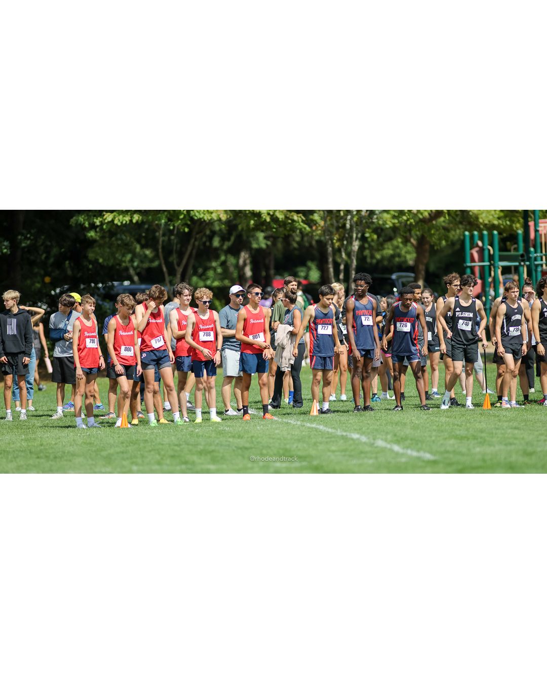 #726 Devin Depass, Pawtucket Co-op, 5k Run - Boys (Myers), P94, 24:00.28; #801 Miles Macedo, Portsmouth High School, 5k Run - Boys (Myers), P17, 18:31.82; #788 Greyson Barth, Portsmouth High School, 5k Run - Boys (Myers), P14, 18:20.45 - 2026 Injury Fund Carnival XC - Deerfield Park - Greenville, Rhode Island - September 05, 2026 File: ./dir-7-5k_Run-Boys-Myers/260905-2026-injury-fund-xc-deerfield-park-1105-8P0A0883.jpg #726 Devin Depass, Pawtucket Co-op, 5k Run - Boys (Myers), P94, 24:00.28; #801 Miles Macedo, Portsmouth High School, 5k Run - Boys (Myers),…