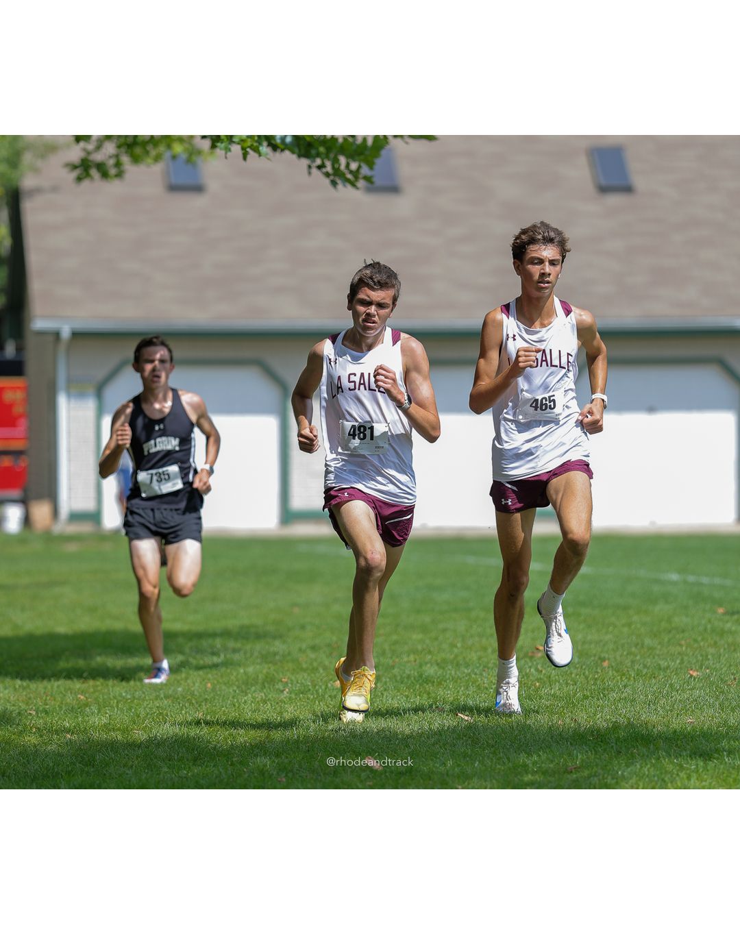 #481 Will Souza, La Salle Academy, 5k Run - Boys (Myers), P2, 16:10.68; #465 Matthew Lewis, La Salle Academy, 5k Run - Boys (Myers), P1, 16:10.45 - #481 Will Souza, La Salle Academy, 5k Run - Boys (Myers), P2, 16:10.68; #465 Matthew Lewis, La Salle Academy, 5k Run - Boys (Myers), P1, 16:10.45 - 2026 Injury Fund Carnival XC - Deerfield Park - Greenville, Rhode Island - September 05, 2026 File: ./dir-7-5k_Run-Boys-Myers/260905-2026-injury-fund-xc-deerfield-park-1119-398A7694.jpg #481 Will Souza, La Salle Academy, 5k Run - Boys (Myers), P2, 16:10.68; #465 Matthew Lewis, La Salle Academy, 5k Run - Boys (Myers), P1, 16…