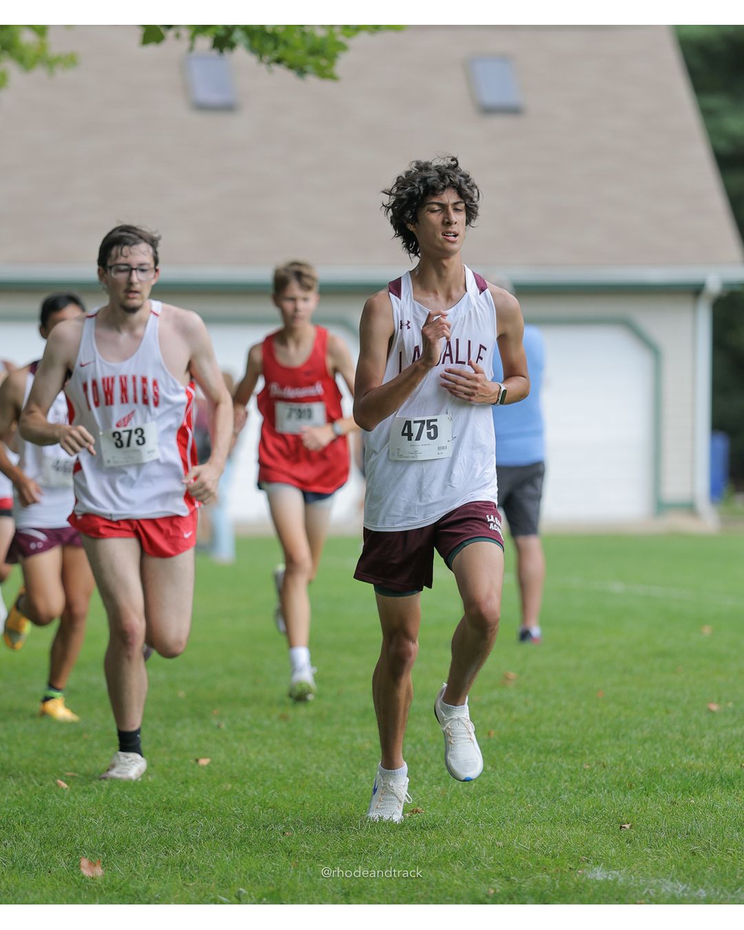 #475 Russell Sanchez De Lasorda, La Salle Academy, 5k Run - Boys (Myers), P67, 21:30.67; #373 Anthony Mendonca, East Providence High School, 5k Run - Boys (Myers), P68, 21:32.10 - #475 Russell Sanchez De Lasorda, La Salle Academy, 5k Run - Boys (Myers), P67, 21:30.67; #373 Anthony Mendonca, East Providence High School, 5k Run - Boys (Myers), P68, 21:32.10 - 2026 Injury Fund Carnival XC - Deerfield Park - Greenville, Rhode Island - September 05, 2026 File: ./dir-7-5k_Run-Boys-Myers/260905-2026-injury-fund-xc-deerfield-park-1152-398A8408.jpg #475 Russell Sanchez De Lasorda, La Salle Academy, 5k Run - Boys (Myers), P67, 21:30.67; #373 Anthony Mendonca, East Providence High School…