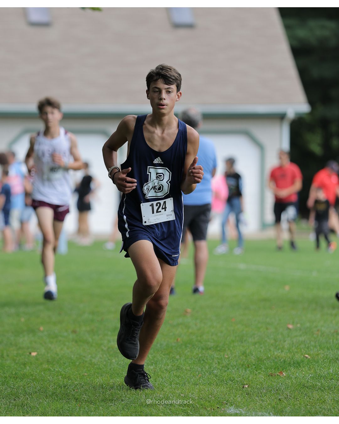 #124 Luke Farrar, Burrillville High School, 5k Run - Boys (Myers), P73, 21:49.15 - 2026 Injury Fund Carnival XC - Deerfield Park - Greenville, Rhode Island - September 05, 2026 File: ./dir-7-5k_Run-Boys-Myers/260905-2026-injury-fund-xc-deerfield-park-1158-398A8478.jpg #124 Luke Farrar, Burrillville High School, 5k Run - Boys (Myers), P73, 21:49.15 - 2026 Injury Fund Carnival XC - Deerfield Park - Greenvil…