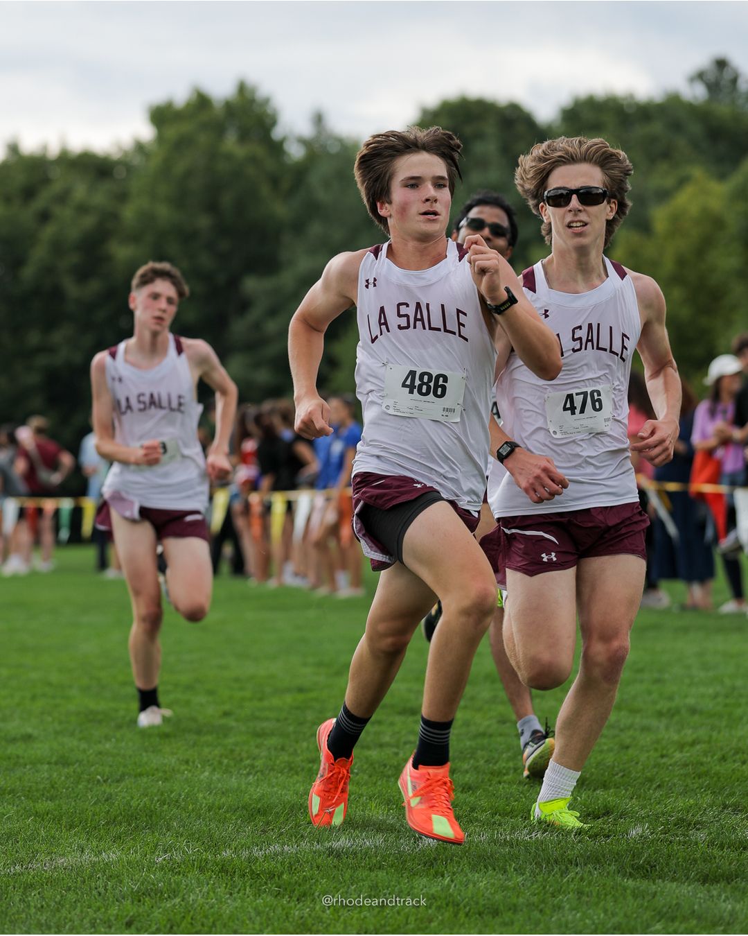 #486 Hawkins Truskoski-McKenna, La Salle Academy, 5k Run - Boys (Myers), P41, 20:06.25; #476 Nick Scotti, La Salle Academy, 5k Run - Boys (Myers), P42, 20:06.71 - #486 Hawkins Truskoski-McKenna, La Salle Academy, 5k Run - Boys (Myers), P41, 20:06.25 - 2026 Injury Fund Carnival XC - Deerfield Park - Greenville, Rhode Island - September 05, 2026 File: ./dir-7-5k_Run-Boys-Myers/260905-2026-injury-fund-xc-deerfield-park-1214-398A9800.jpg #486 Hawkins Truskoski-McKenna, La Salle Academy, 5k Run - Boys (Myers), P41, 20:06.25; #476 Nick Scotti, La Salle Academy, 5k Run - Boys (…