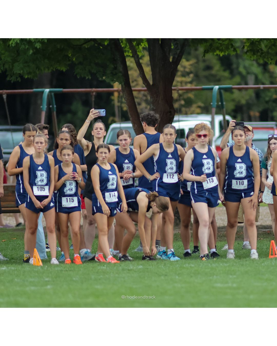#115 Sophia Zampello, Burrillville High School, 5k Run - Girls (Caswell), P14, 22:06.46; #105 Natalie Ducharme, Burrillville High School, 5k Run - Girls (Caswell), P31, 25:12.74 - 2026 Injury Fund Carnival XC - Deerfield Park - Greenville, Rhode Island - September 05, 2026 File: ./dir-8-5k_Run-Girls-Caswell/260905-2026-injury-fund-xc-deerfield-park-1307-8P0A1018.jpg #115 Sophia Zampello, Burrillville High School, 5k Run - Girls (Caswell), P14, 22:06.46; #105 Natalie Ducharme, Burrillville High School, 5…