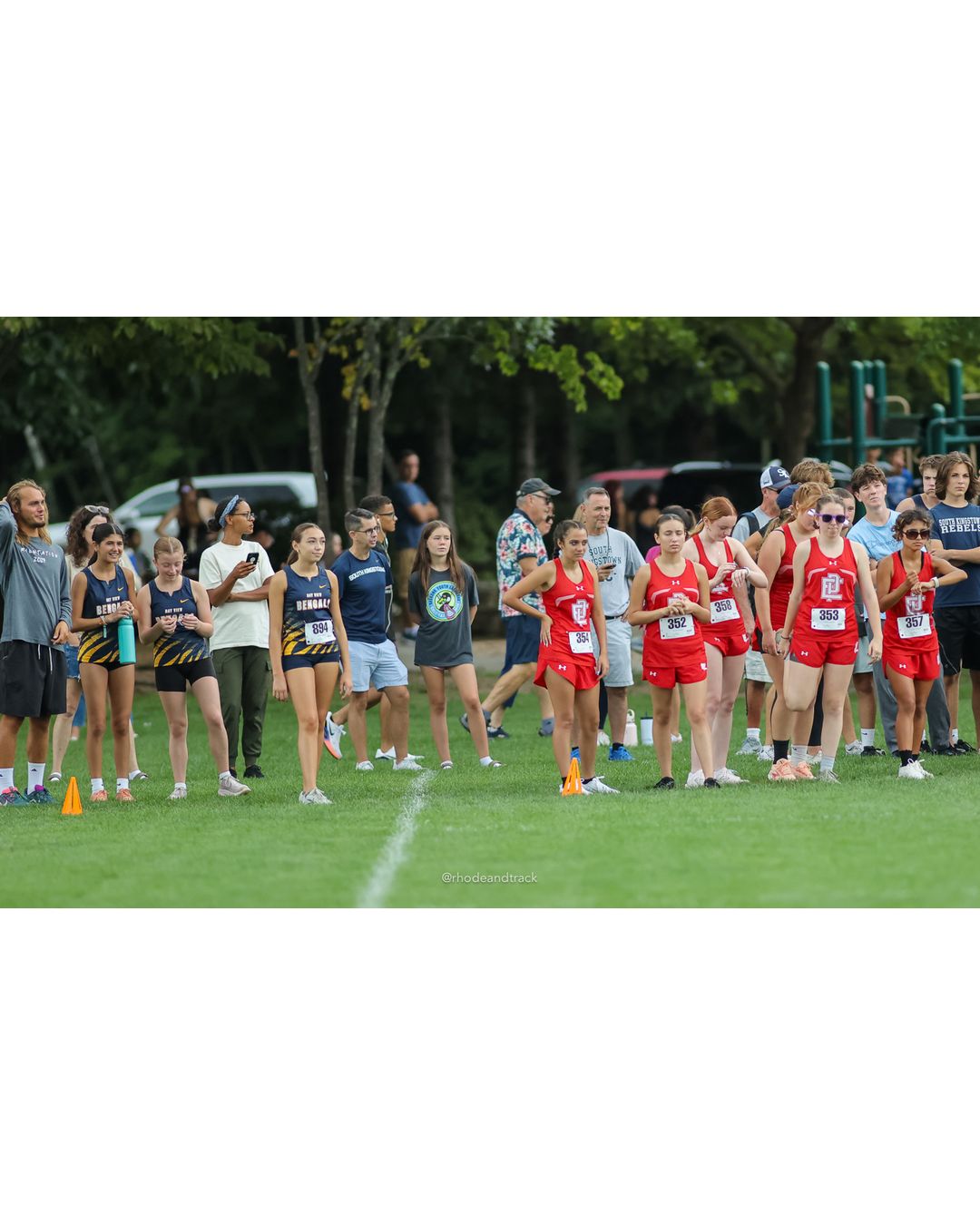 #353 Abigail Beatrice, East Providence High School, 5k Run - Girls (Caswell), P26, 24:24.45; #894 Mackenzie Bradley, La Salle Academy, 5k Run - Girls (Caswell), P47, 28:25.48 - #357 Melany Sotomayor, East Providence High School, 5k Run - Girls (Caswell), P20, 23:12.63 - 2026 Injury Fund Carnival XC - Deerfield Park - Greenville, Rhode Island - September 05, 2026 File: ./dir-8-5k_Run-Girls-Caswell/260905-2026-injury-fund-xc-deerfield-park-1310-8P0A1031.jpg #353 Abigail Beatrice, East Providence High School, 5k Run - Girls (Caswell), P26, 24:24.45; #894 Mackenzie Bradley, La Salle Academy, 5k R…