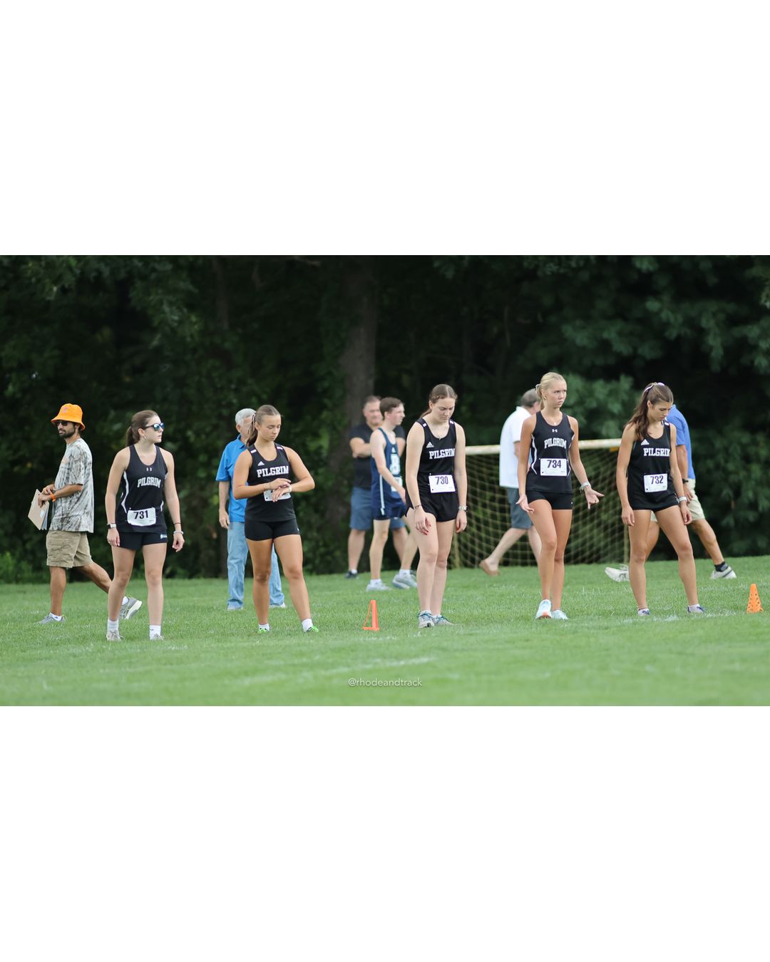 #734 Maura Kirejczyk, Pilgrim High School, 5k Run - Girls (Caswell), P41, 27:29.74; #730 Gabriella Boudreau, Pilgrim High School, 5k Run - Girls (Caswell), P61, 32:16.44 - #730 Gabriella Boudreau, Pilgrim High School, 5k Run - Girls (Caswell), P61, 32:16.44; #731 Sydney Diggens, Pilgrim High School, 5k Run - Girls (Caswell), P27, 24:30.98 - 2026 Injury Fund Carnival XC - Deerfield Park - Greenville, Rhode Island - September 05, 2026 File: ./dir-8-5k_Run-Girls-Caswell/260905-2026-injury-fund-xc-deerfield-park-1315-8P0A1050.jpg #734 Maura Kirejczyk, Pilgrim High School, 5k Run - Girls (Caswell), P41, 27:29.74; #730 Gabriella Boudreau, Pilgrim High School, 5k Run -…