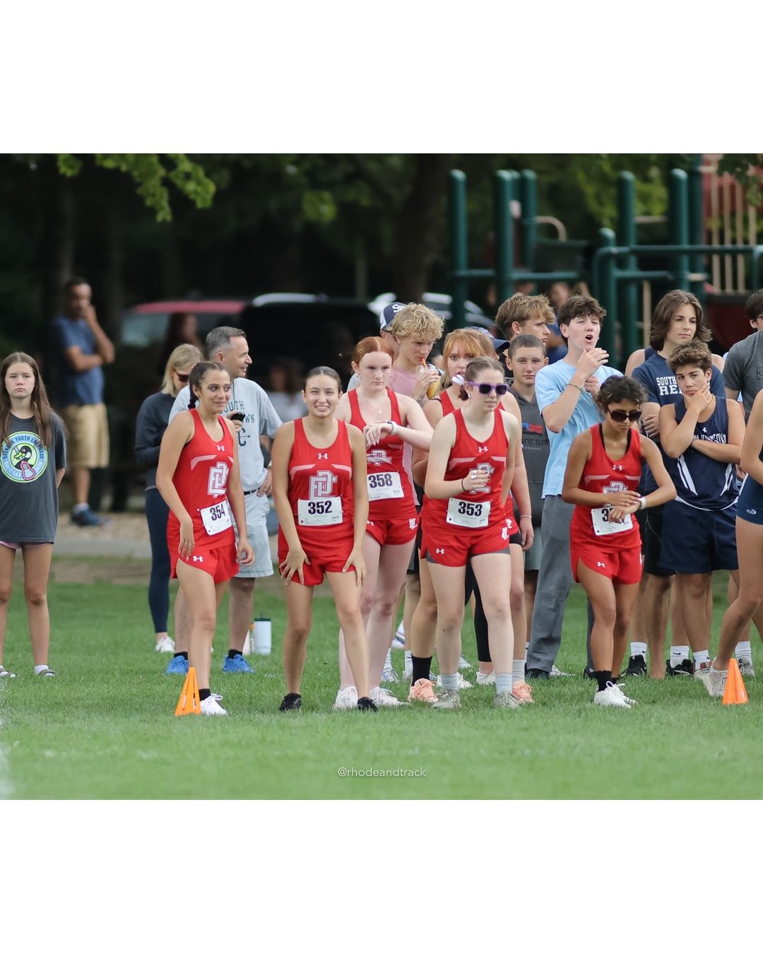 #358 Margaret Thomson, East Providence High School, 5k Run - Girls (Caswell), P45, 28:12.73 - #358 Margaret Thomson, East Providence High School, 5k Run - Girls (Caswell), P45, 28:12.73; #352 Aneska Ambroz, East Providence High School, 5k Run - Girls (Caswell), P59, 31:32.21 - 2026 Injury Fund Carnival XC - Deerfield Park - Greenville, Rhode Island - September 05, 2026 File: ./dir-8-5k_Run-Girls-Caswell/260905-2026-injury-fund-xc-deerfield-park-1316-8P0A1056.jpg #358 Margaret Thomson, East Providence High School, 5k Run - Girls (Caswell), P45, 28:12.73 - #358 Margaret Thomson, East Providence High S…