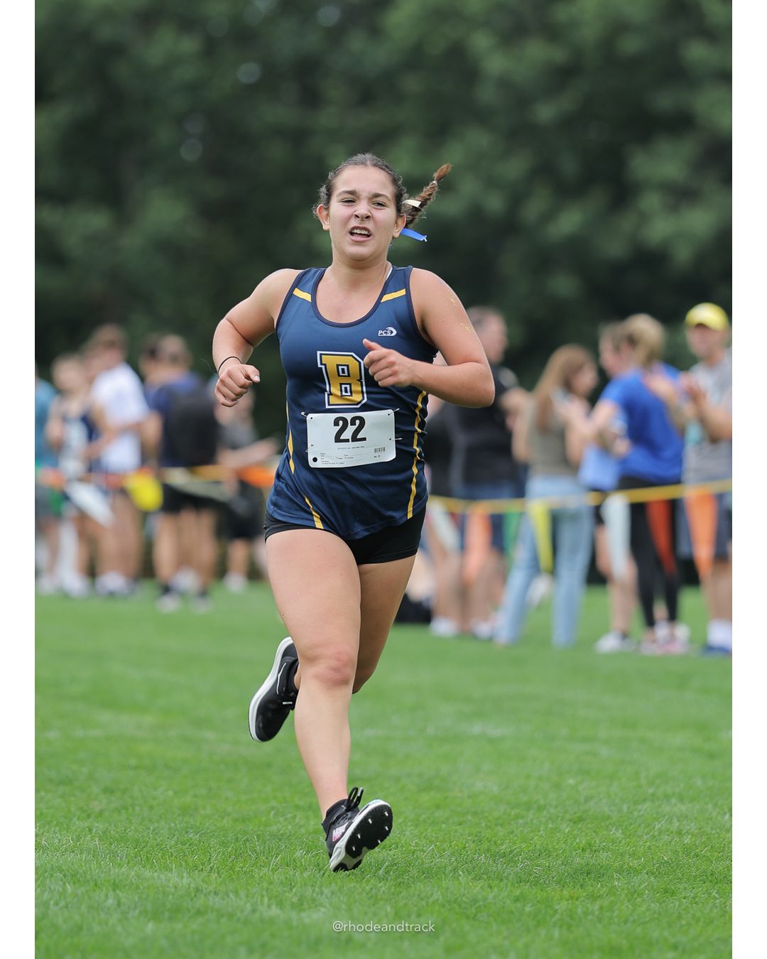 #22 Scarlett Wasinowicz, Barrington High School, 5k Run - Girls (Caswell), P13, 22:00.34 - #19 Rose Rakeman, Barrington High School, 5k Run - Girls (Caswell), P30, 25:10.05; #22 Scarlett Wasinowicz, Barrington High School, 5k Run - Girls (Caswell), P13, 22:00.34 - 2026 Injury Fund Carnival XC - Deerfield Park - Greenville, Rhode Island - September 05, 2026 File: ./dir-8-5k_Run-Girls-Caswell/260905-2026-injury-fund-xc-deerfield-park-1403-398A2518.jpg #22 Scarlett Wasinowicz, Barrington High School, 5k Run - Girls (Caswell), P13, 22:00.34 - #19 Rose Rakeman, Barrington High School, 5k Run…