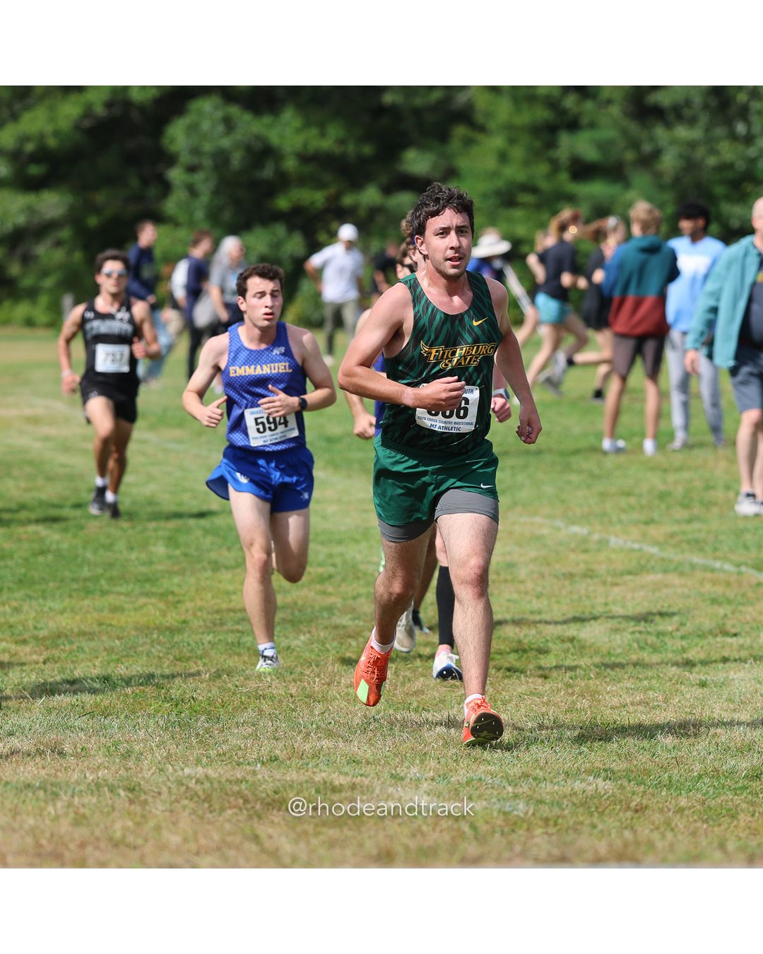 #594 Mateo Gonzalez, Emmanuel (Mass.), 8k Run - Men (Gold-35:cap), P213, 30:32.79; #6 Saskia Lawson, American Int'l, 6k Run - Women (Navy-45:cap), P180, 50:39.19 - 2026 UMass Dartmouth XC Invitational - UMass Dartmouth - Dartmouth, Massachusetts - September 19, 2026 File: ./260919-2026-UMass-Dartmouth-XC-Invitational-124-398A5808.jpg #594 Mateo Gonzalez, Emmanuel (Mass.), 8k Run - Men (Gold-35:cap), P213, 30:32.79; #6 Saskia Lawson, American Int'l, 6k Run - Women (Navy-4…