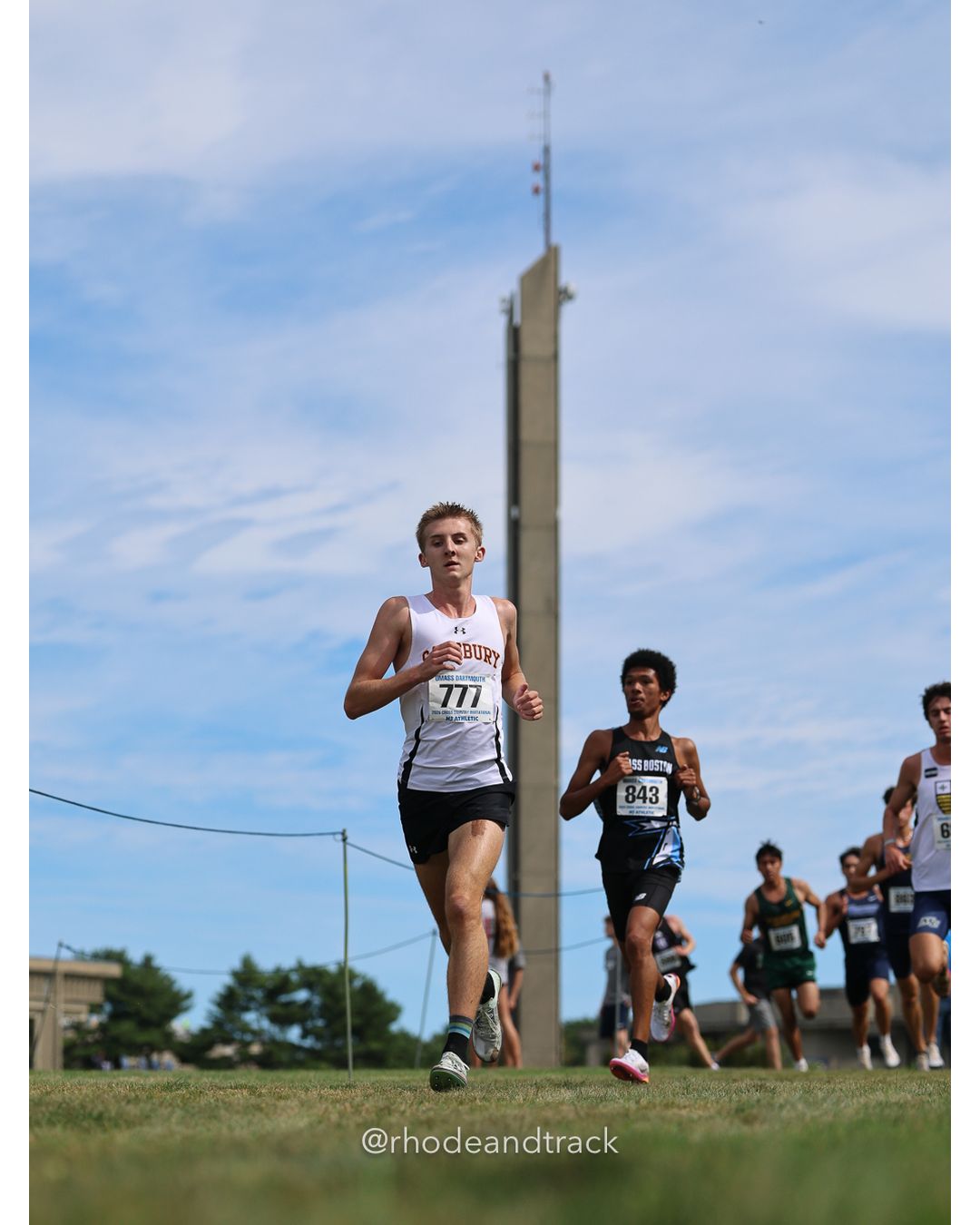 #843 Albert Ferreras, UMass Boston, 8k Run - Men (Gold-35:cap), P16, 25:09.99; #77 Mary Lonergan, Connecticut College, 6k Run - Women (Gold-35:cap), P102, 24:19.40 - 2026 UMass Dartmouth XC Invitational - UMass Dartmouth - Dartmouth, Massachusetts - September 19, 2026 File: ./260919-2026-UMass-Dartmouth-XC-Invitational-135-398A6104.jpg #843 Albert Ferreras, UMass Boston, 8k Run - Men (Gold-35:cap), P16, 25:09.99; #77 Mary Lonergan, Connecticut College, 6k Run - Women (Gold…