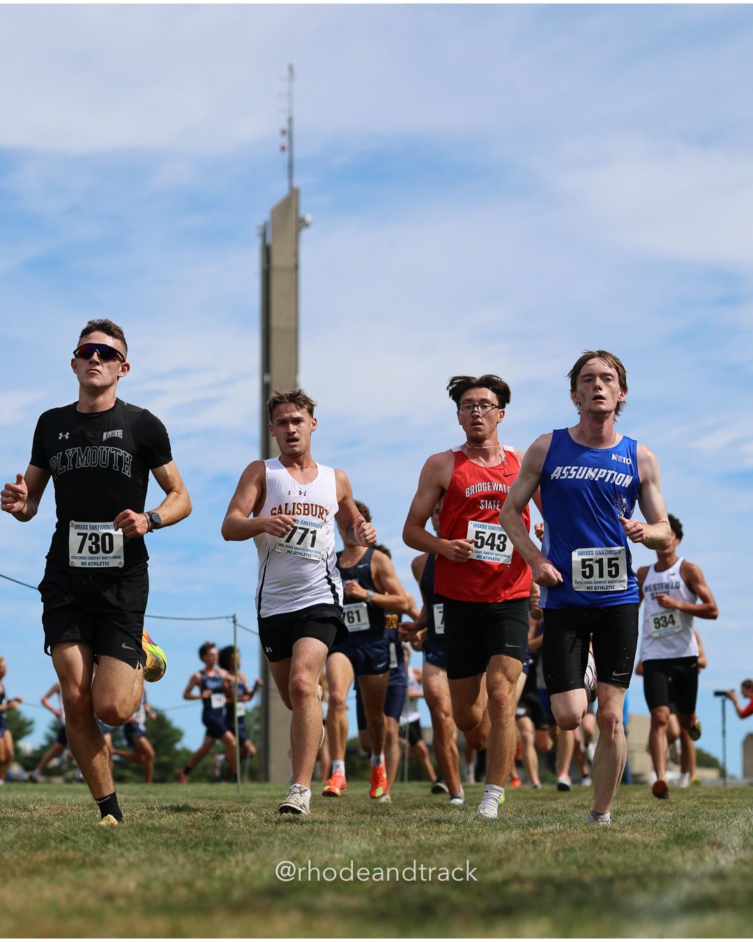 #543 Aydan Fournier, Bridgewater St., 8k Run - Men (Gold-35:cap), P85, 26:32.87; #730 Noah Francis, Plymouth State, 8k Run - Men (Gold-35:cap), P107, 26:54.56 - 2026 UMass Dartmouth XC Invitational - UMass Dartmouth - Dartmouth, Massachusetts - September 19, 2026 File: ./260919-2026-UMass-Dartmouth-XC-Invitational-167-398A6685.jpg #543 Aydan Fournier, Bridgewater St., 8k Run - Men (Gold-35:cap), P85, 26:32.87; #730 Noah Francis, Plymouth State, 8k Run - Men (Gold-35:c…