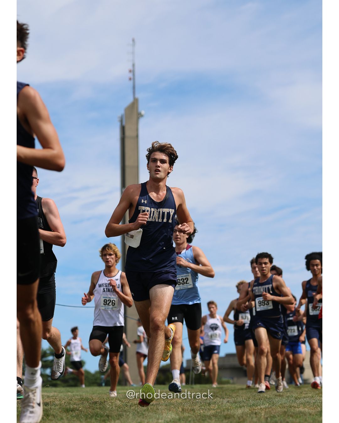 #632 Evan Spence, Franklin Pierce, 8k Run - Men (Gold-35:cap), P113, 27:00.90; #926 Brendan Foster, Westfield State, 8k Run - Men (Gold-35:cap), P111, 26:58.94 - 2026 UMass Dartmouth XC Invitational - UMass Dartmouth - Dartmouth, Massachusetts - September 19, 2026 File: ./260919-2026-UMass-Dartmouth-XC-Invitational-172-398A6747.jpg #632 Evan Spence, Franklin Pierce, 8k Run - Men (Gold-35:cap), P113, 27:00.90; #926 Brendan Foster, Westfield State, 8k Run - Men (Gold-35:…
