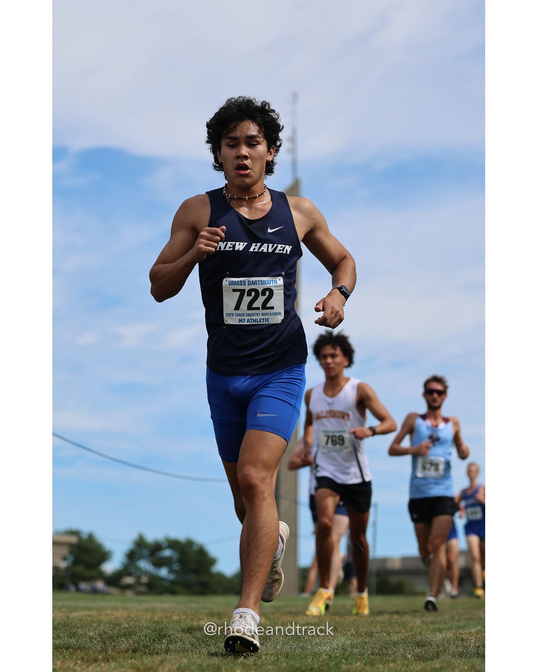 #722 Kittikhom Tighe, New Haven, 8k Run - Men (Gold-35:cap), P170, 28:24.57; #769 Aidan Foster, Salisbury, 8k Run - Men (Gold-35:cap), P0, - 2026 UMass Dartmouth XC Invitational - UMass Dartmouth - Dartmouth, Massachusetts - September 19, 2026 File: ./260919-2026-UMass-Dartmouth-XC-Invitational-193-398A7033.jpg #722 Kittikhom Tighe, New Haven, 8k Run - Men (Gold-35:cap), P170, 28:24.57; #769 Aidan Foster, Salisbury, 8k Run - Men (Gold-35:cap), P0,…