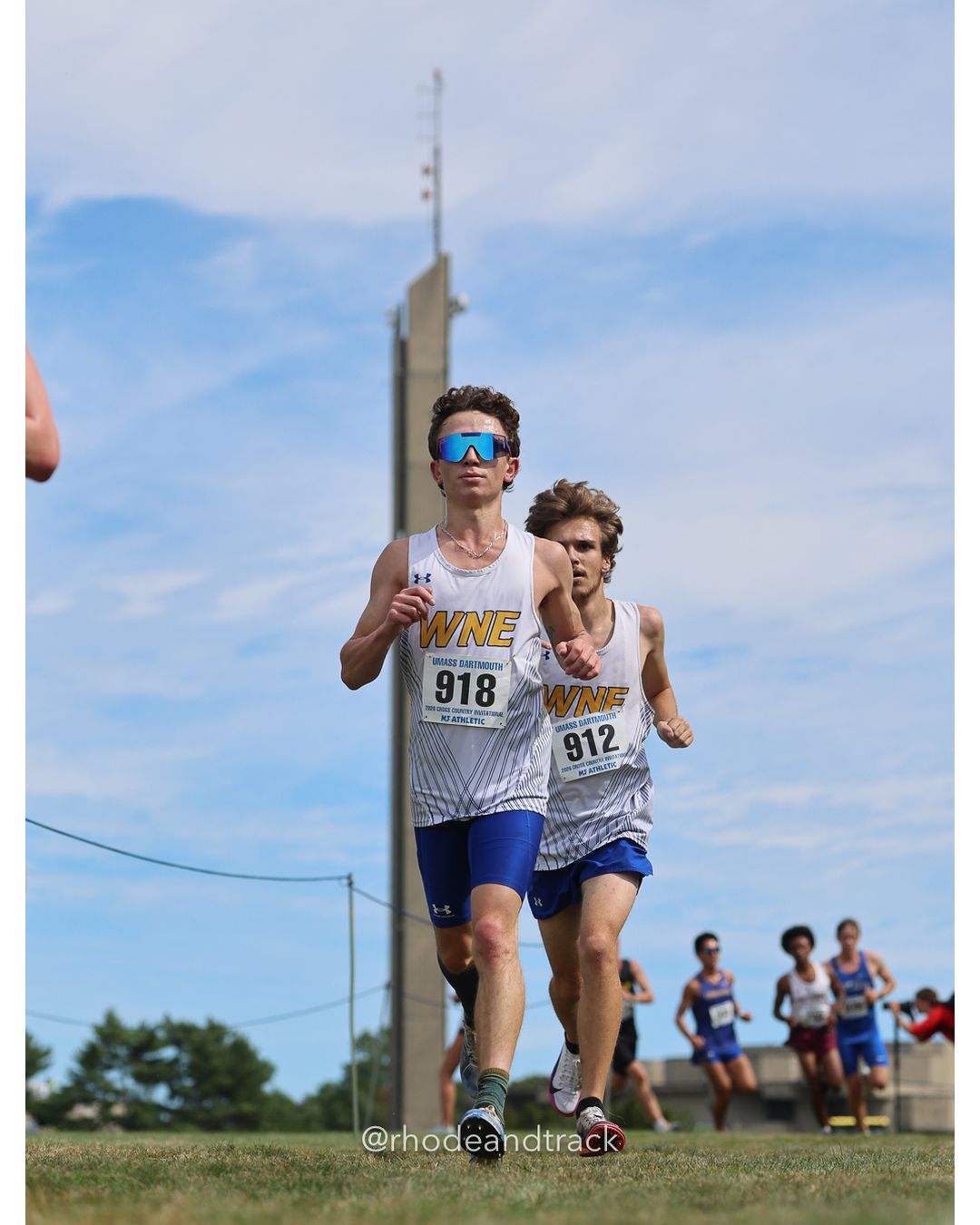 #918 Pablo Tapion, Western NE, 8k Run - Men (Gold-35:cap), P182, 28:46.46; #912 Jamie Hosier, Western NE, 8k Run - Men (Gold-35:cap), P171, 28:25.20 - 2026 UMass Dartmouth XC Invitational - UMass Dartmouth - Dartmouth, Massachusetts - September 19, 2026 File: ./260919-2026-UMass-Dartmouth-XC-Invitational-209-398A7257.jpg #918 Pablo Tapion, Western NE, 8k Run - Men (Gold-35:cap), P182, 28:46.46; #912 Jamie Hosier, Western NE, 8k Run - Men (Gold-35:cap), P171,…