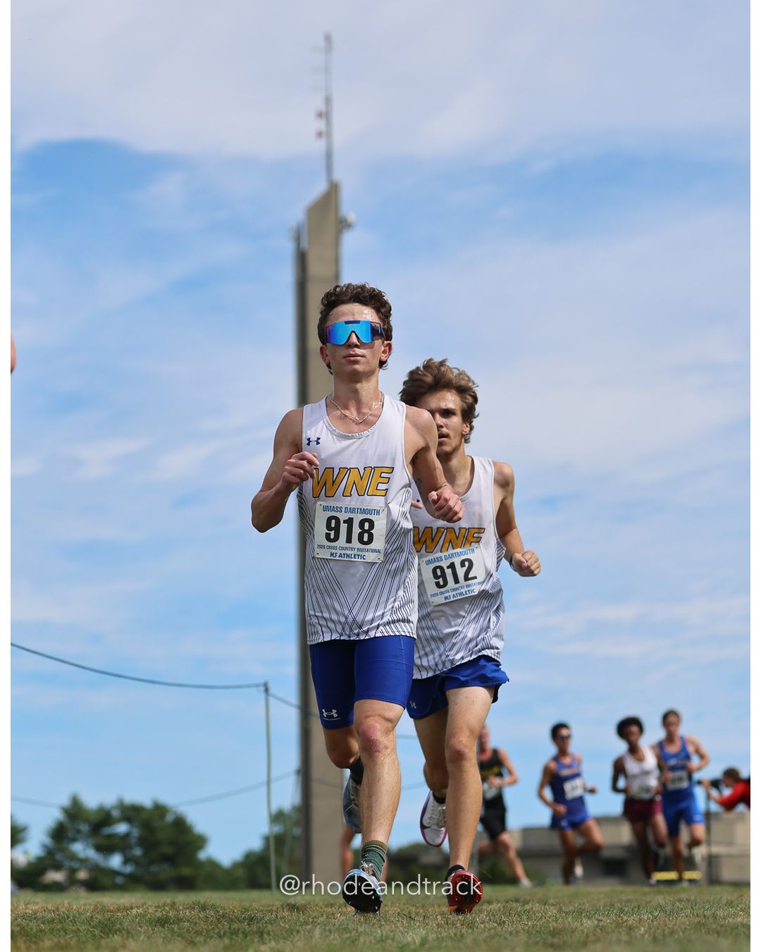 #912 Jamie Hosier, Western NE, 8k Run - Men (Gold-35:cap), P171, 28:25.20; #918 Pablo Tapion, Western NE, 8k Run - Men (Gold-35:cap), P182, 28:46.46 - 2026 UMass Dartmouth XC Invitational - UMass Dartmouth - Dartmouth, Massachusetts - September 19, 2026 File: ./260919-2026-UMass-Dartmouth-XC-Invitational-210-398A7258.jpg #912 Jamie Hosier, Western NE, 8k Run - Men (Gold-35:cap), P171, 28:25.20; #918 Pablo Tapion, Western NE, 8k Run - Men (Gold-35:cap), P182,…