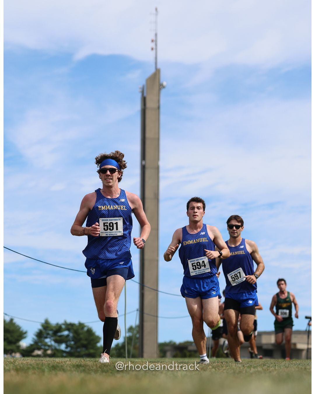 #594 Mateo Gonzalez, Emmanuel (Mass.), 8k Run - Men (Gold-35:cap), P213, 30:32.79; #591 Ryan Bausch, Emmanuel (Mass.), 8k Run - Men (Gold-35:cap), P204, 29:43.46 - 2026 UMass Dartmouth XC Invitational - UMass Dartmouth - Dartmouth, Massachusetts - September 19, 2026 File: ./260919-2026-UMass-Dartmouth-XC-Invitational-227-398A7532.jpg #594 Mateo Gonzalez, Emmanuel (Mass.), 8k Run - Men (Gold-35:cap), P213, 30:32.79; #591 Ryan Bausch, Emmanuel (Mass.), 8k Run - Men (Gold-3…