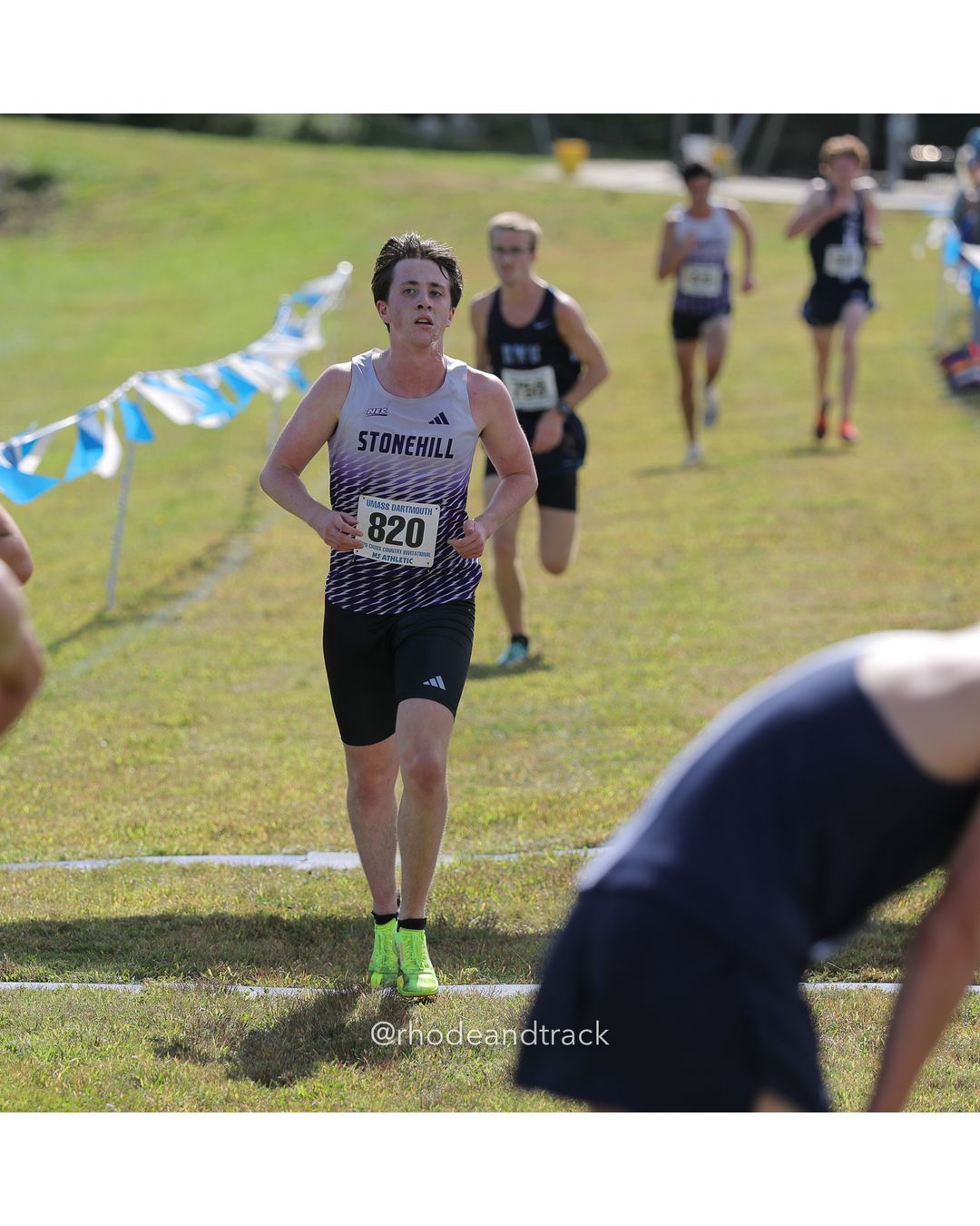 #820 Seamus Canniff, Stonehill, 8k Run - Men (Navy-45:cap), P49, 27:33.91 - 2026 UMass Dartmouth XC Invitational - UMass Dartmouth - Dartmouth, Massachusetts - September 19, 2026 File: ./260919-2026-UMass-Dartmouth-XC-Invitational-23-398A3963.jpg #820 Seamus Canniff, Stonehill, 8k Run - Men (Navy-45:cap), P49, 27:33.91 - 2026 UMass Dartmouth XC Invitational - UMass Dartmouth - Dartmo…