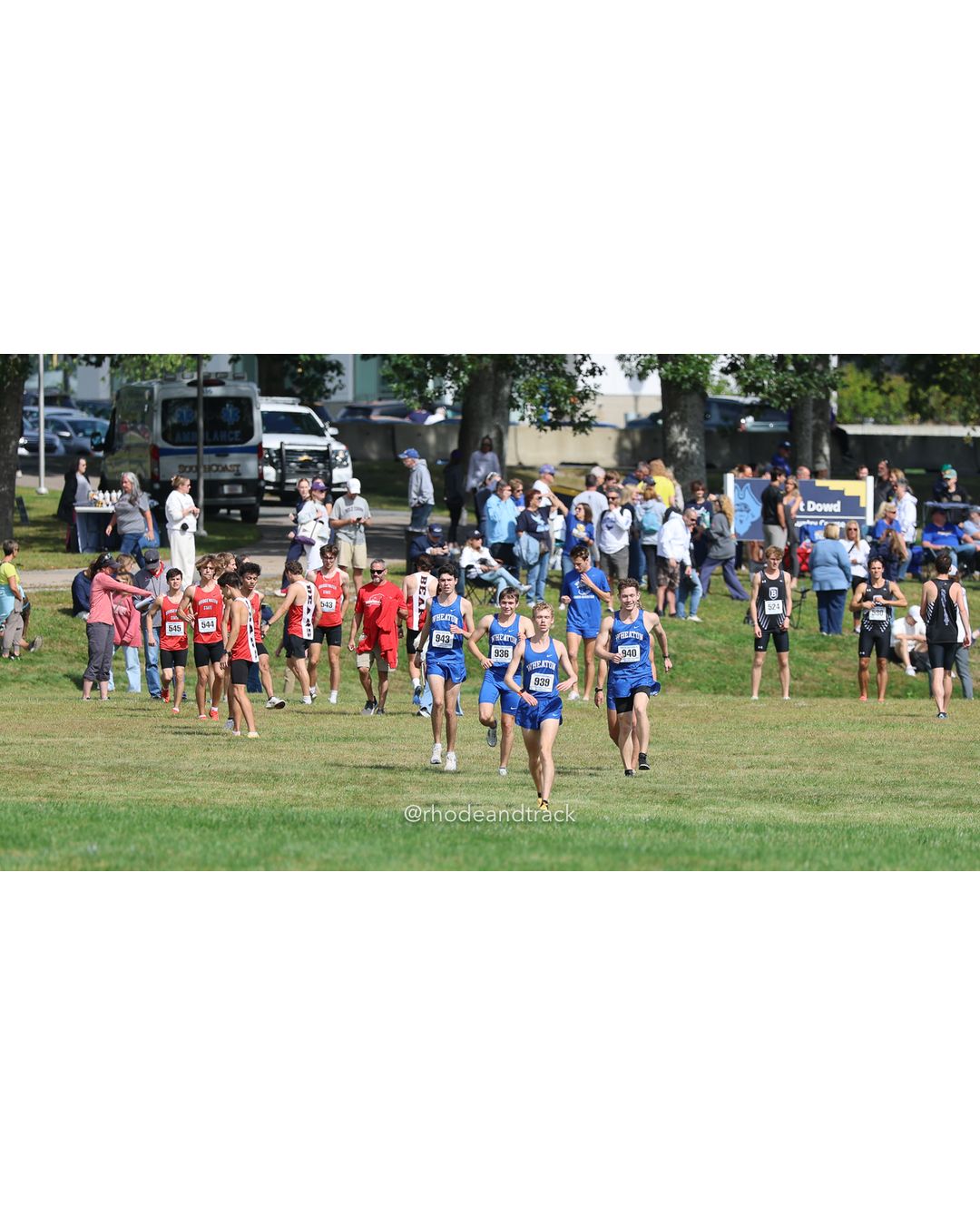 #939 Dan McIntyre, Wheaton (Mass.), 8k Run - Men (Gold-35:cap), P156, 28:04.08; #943 Jasper Rogers, Wheaton (Mass.), 8k Run - Men (Gold-35:cap), P190, 29:07.95 - 2026 UMass Dartmouth XC Invitational - UMass Dartmouth - Dartmouth, Massachusetts - September 19, 2026 File: ./260919-2026-UMass-Dartmouth-XC-Invitational-27-398A4007.jpg #939 Dan McIntyre, Wheaton (Mass.), 8k Run - Men (Gold-35:cap), P156, 28:04.08; #943 Jasper Rogers, Wheaton (Mass.), 8k Run - Men (Gold-35:…