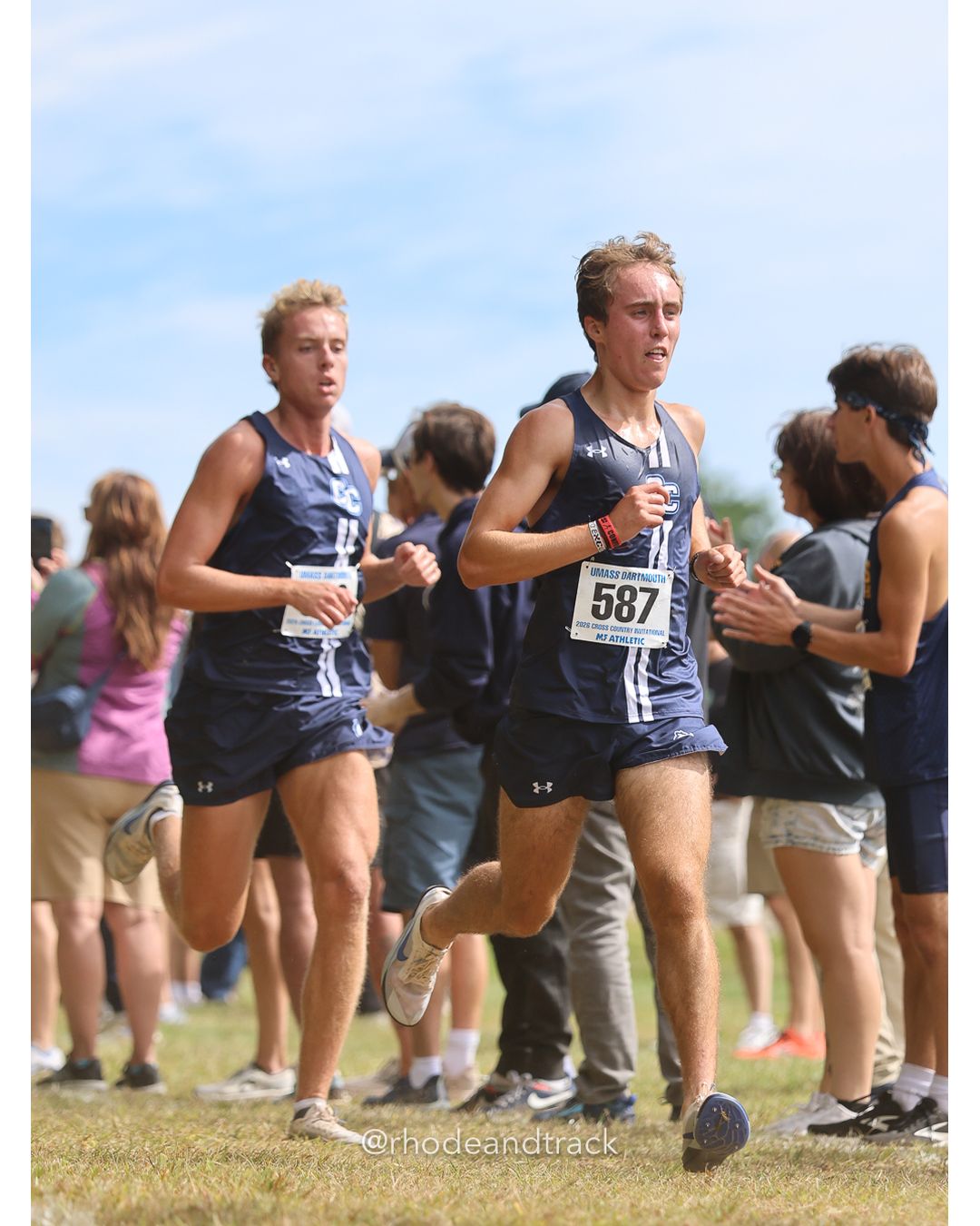 #587 Carter Stevenson, Connecticut College, 8k Run - Men (Gold-35:cap), P92, 26:38.44 - 2026 UMass Dartmouth XC Invitational - UMass Dartmouth - Dartmouth, Massachusetts - September 19, 2026 File: ./260919-2026-UMass-Dartmouth-XC-Invitational-299-398A9126.jpg #587 Carter Stevenson, Connecticut College, 8k Run - Men (Gold-35:cap), P92, 26:38.44 - 2026 UMass Dartmouth XC Invitational - UMass Dartmo…